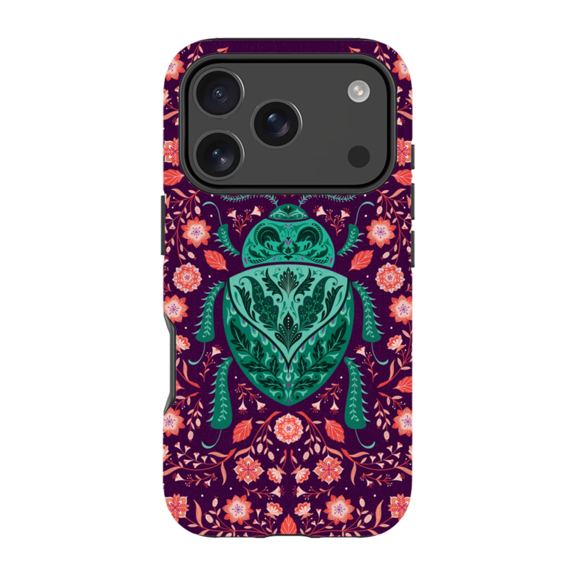iPhone MagSafe Tough Case -  Beetle By Jenny Zemanek