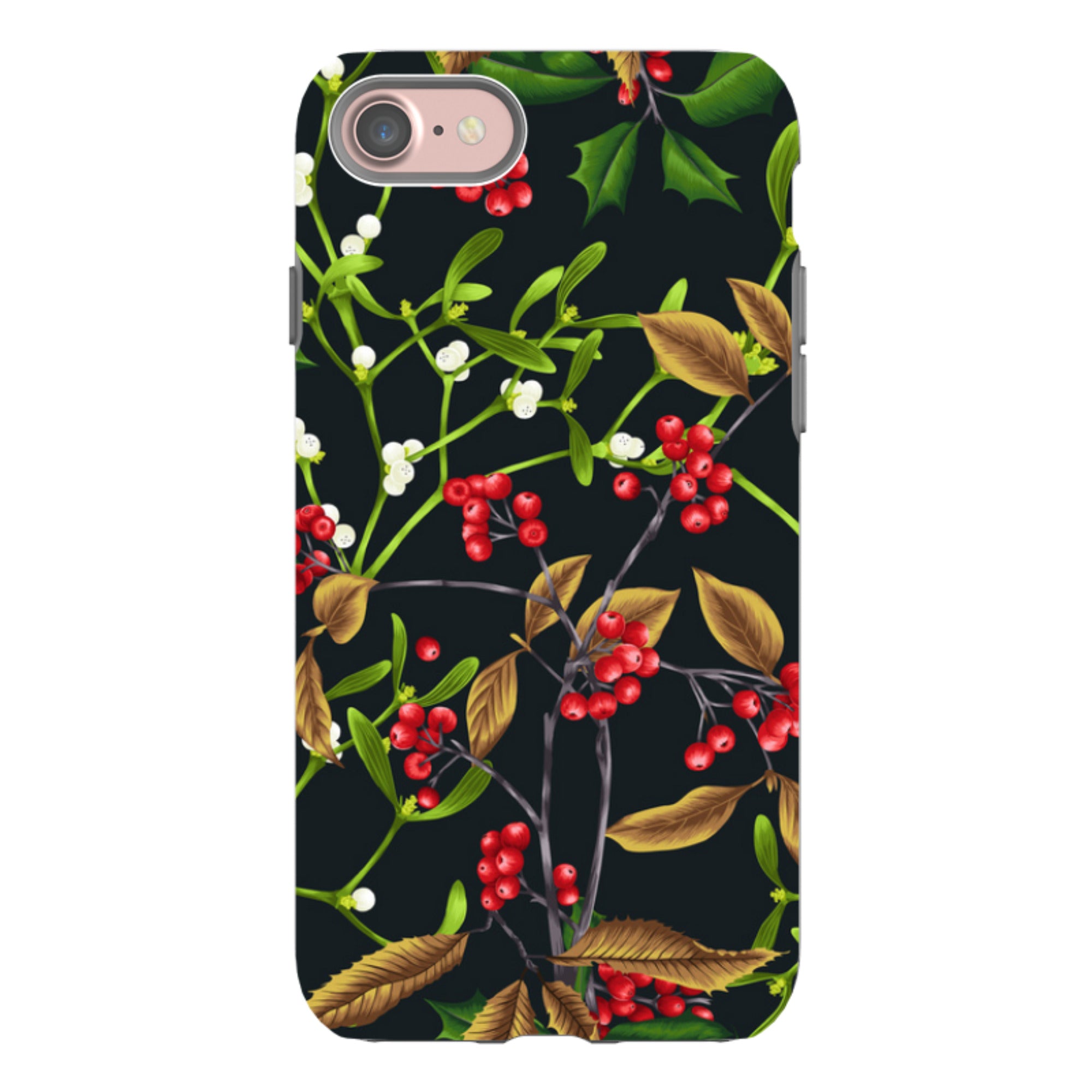 iPhone Tough Case - Magical Xmas Black