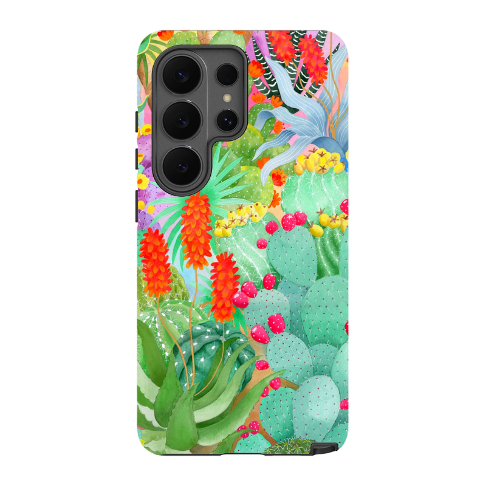 Samsung Tough Case - Cactus By Bex Parkin