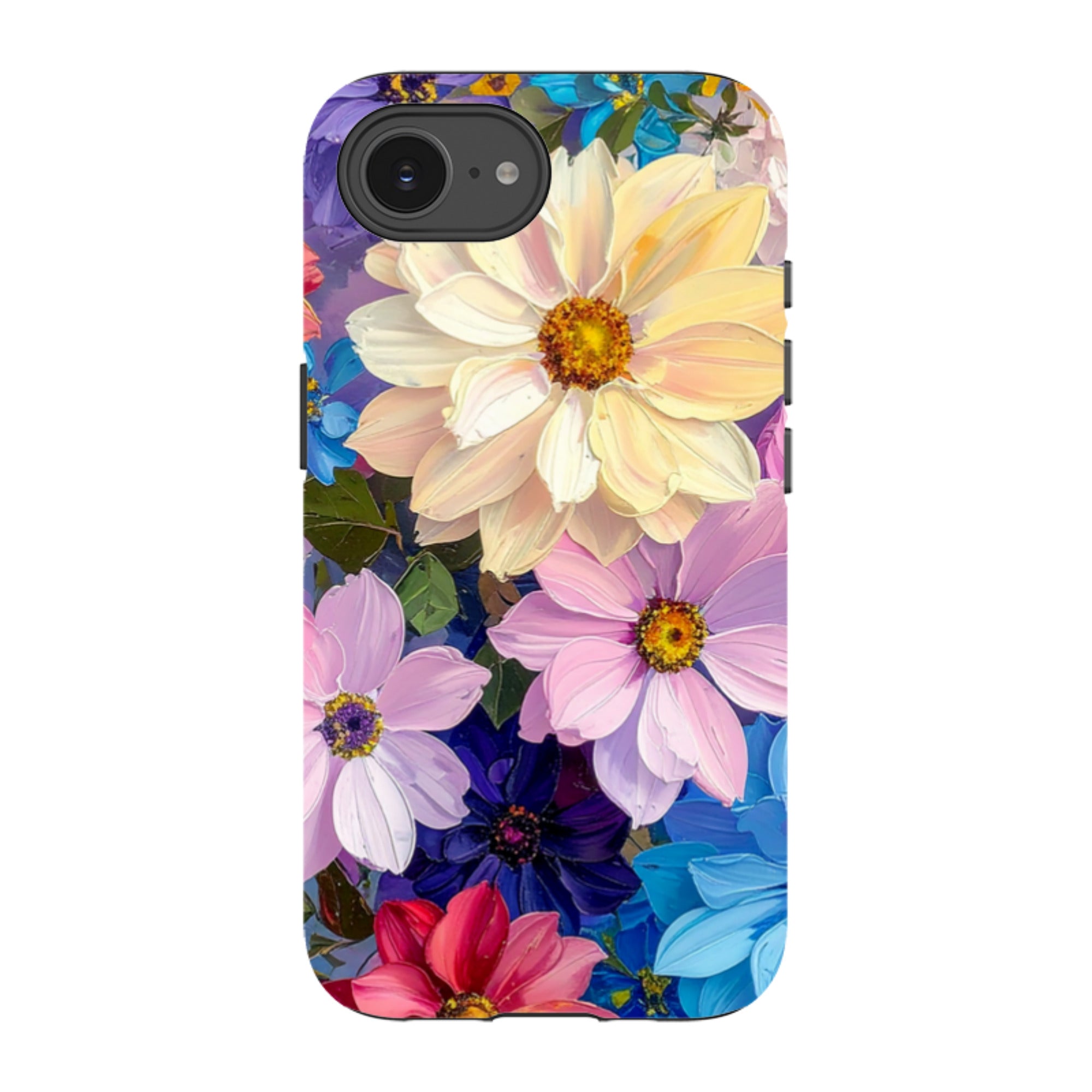 iPhone Tough Case - Summer Floral Blue Garden