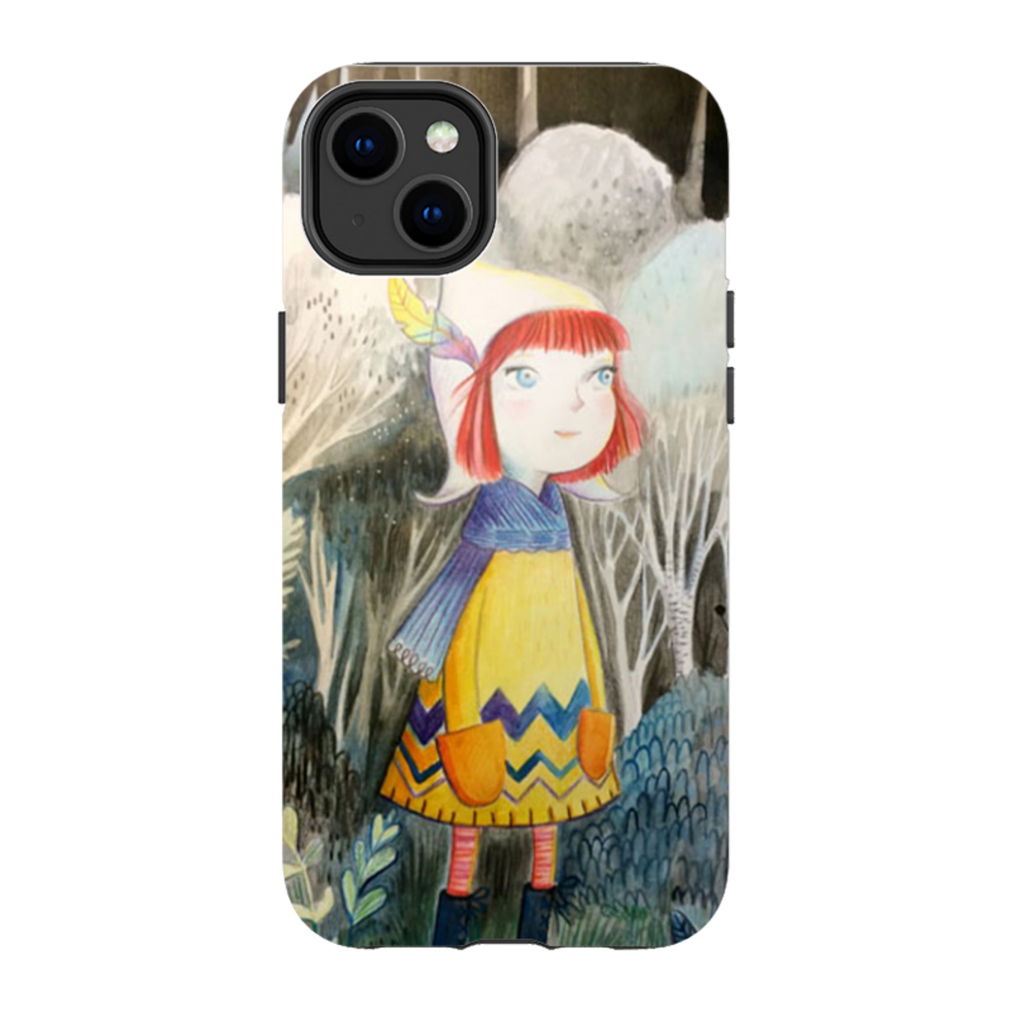 iPhone Tough Case - Honeykeys Girl By Mia Underwood