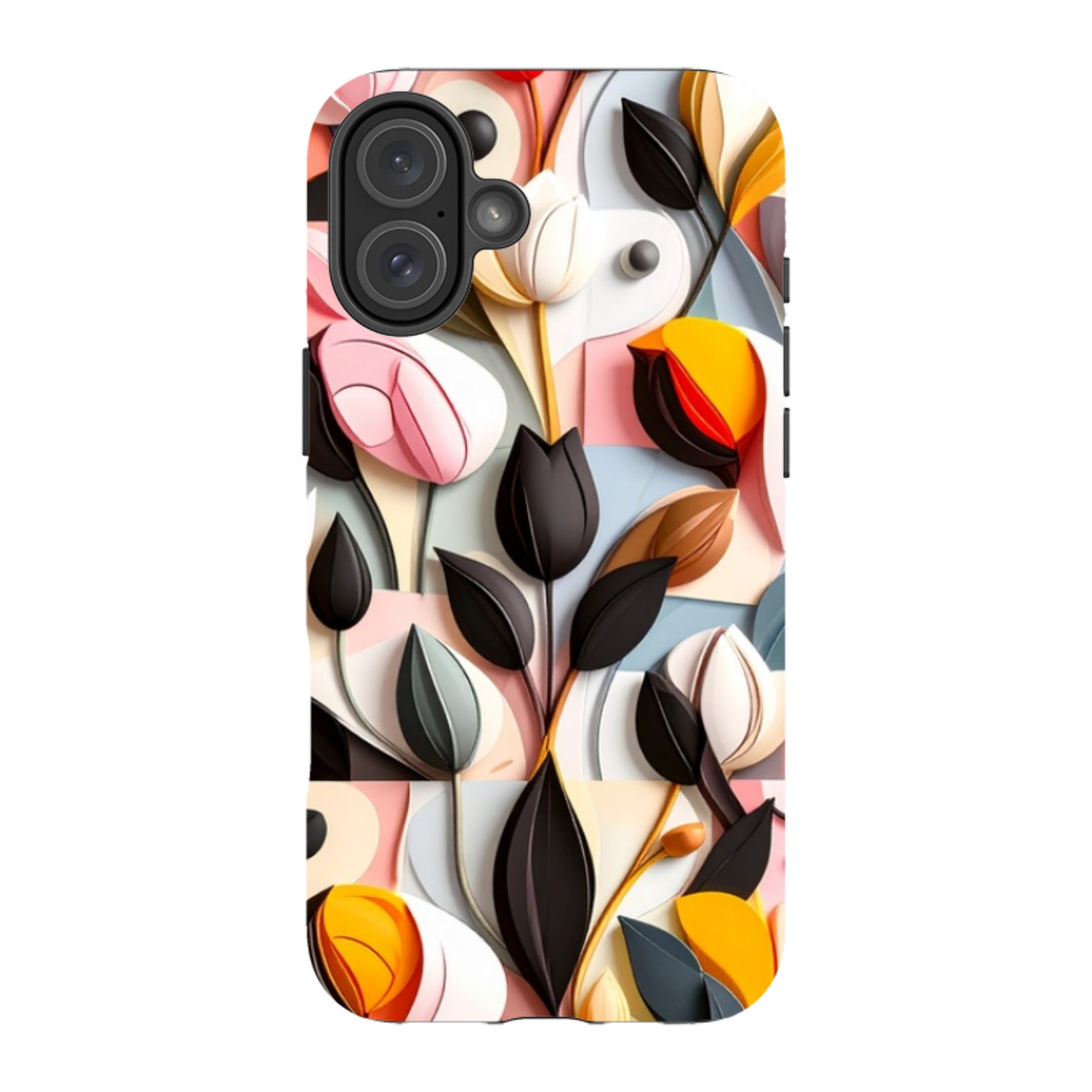 iPhone MagSafe Tough Case - Summer Tulips