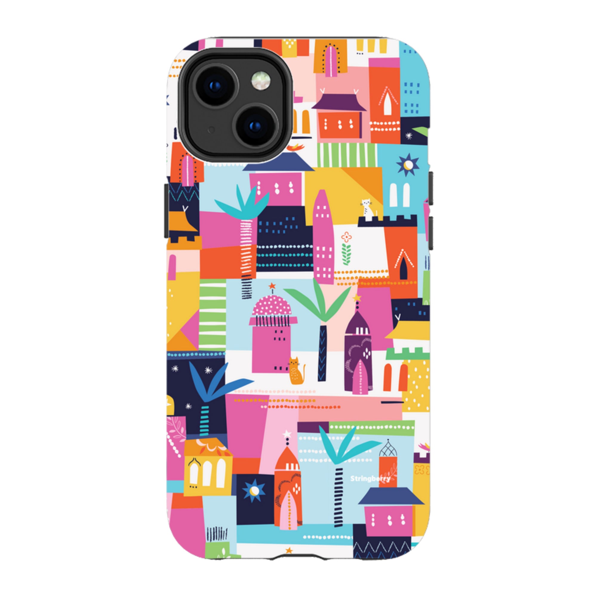 iPhone MagSafe Tough Case -  Houses By Ali Brookes