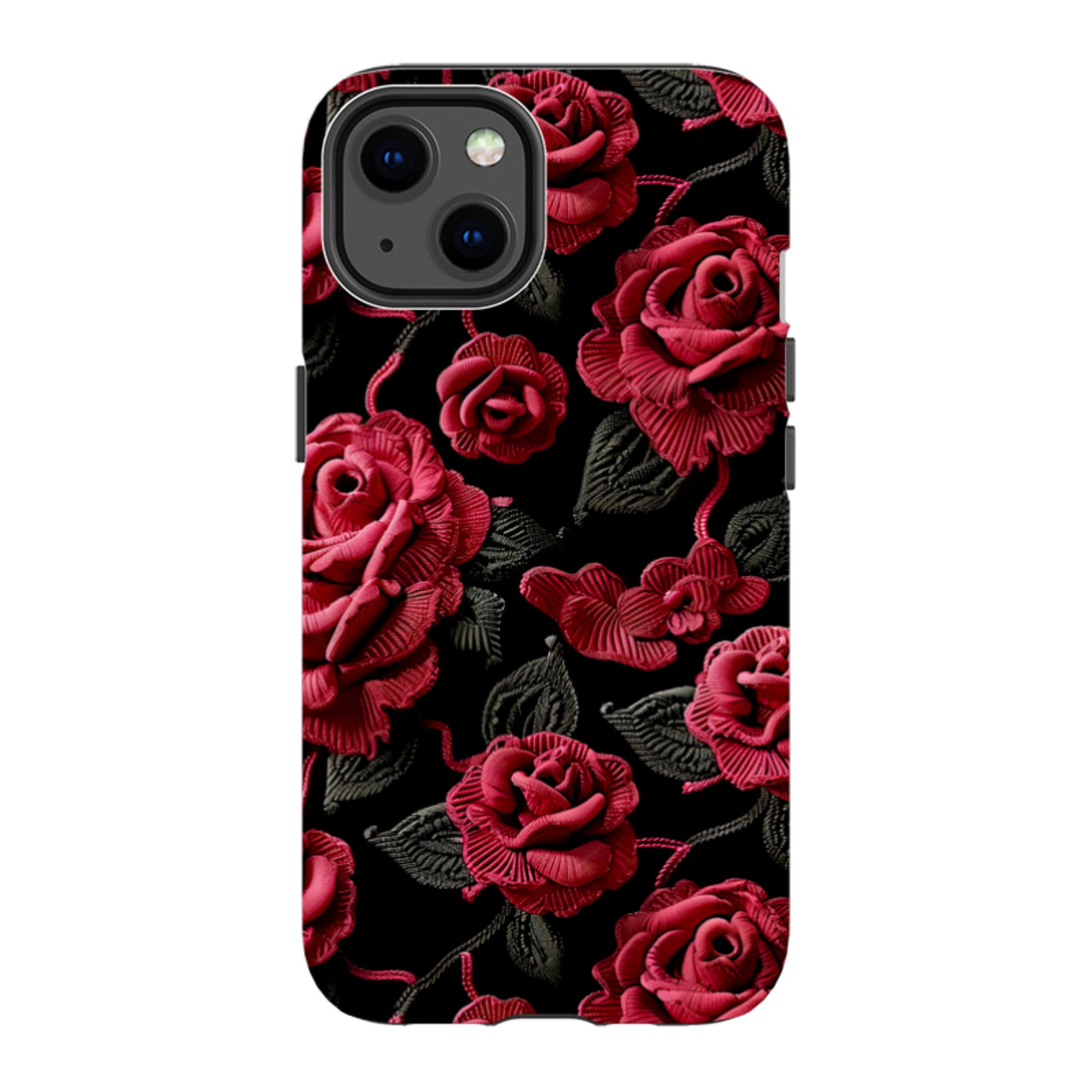 iPhone MagSafe Tough Case - Dark Roses
