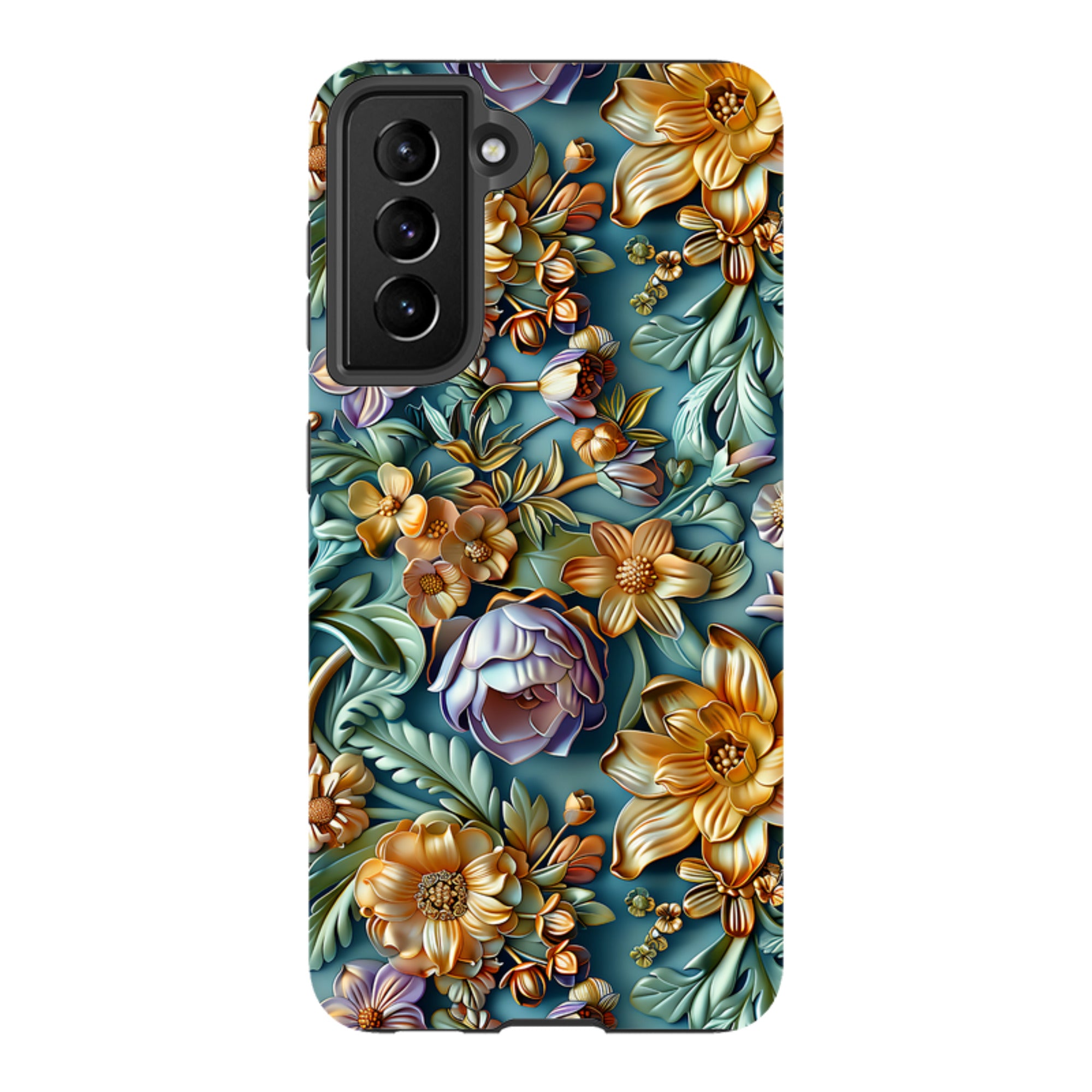 Samsung Tough Case - Sage Floral
