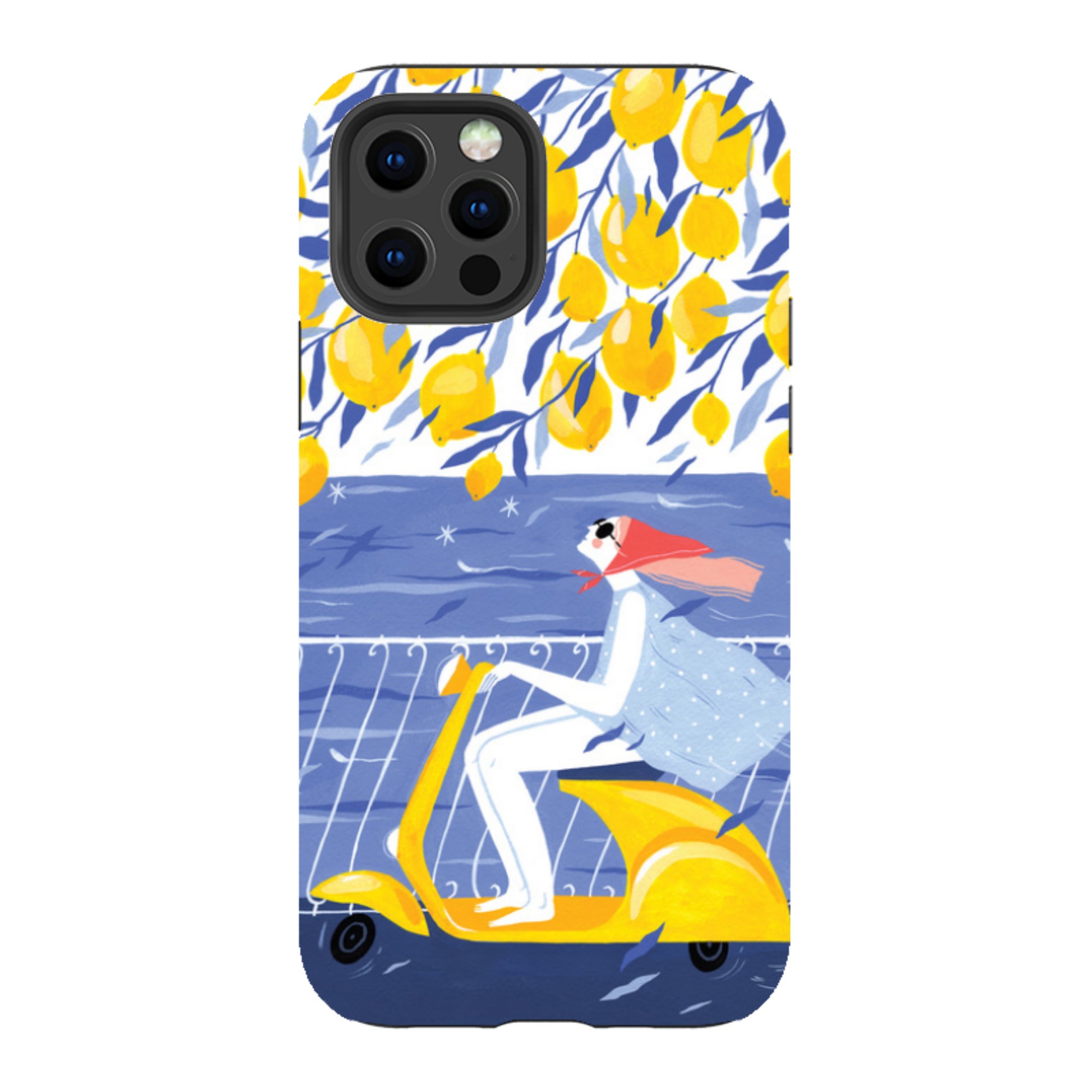 iPhone Tough Case - Amalfi Ride By Madalina Andronic