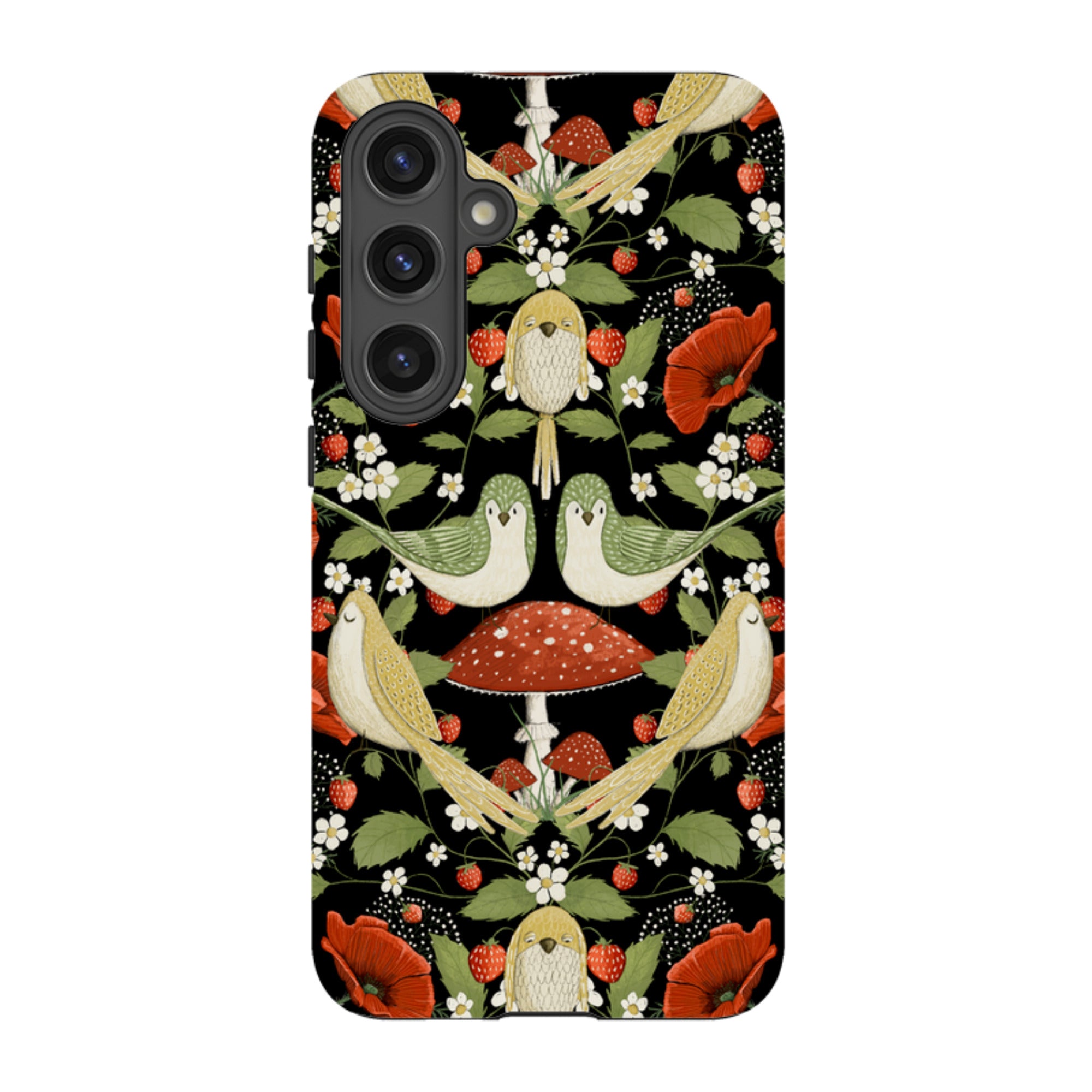 Samsung Tough  Case - Red Poppies By Maja Lindberg