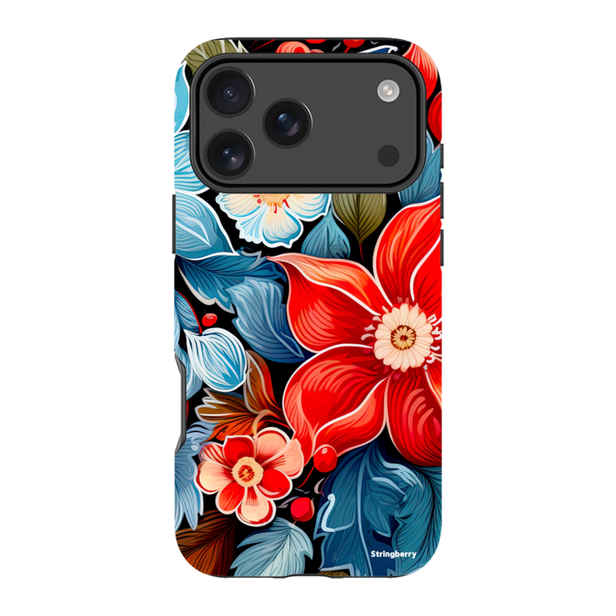 iPhone Tough Case - Red Bells