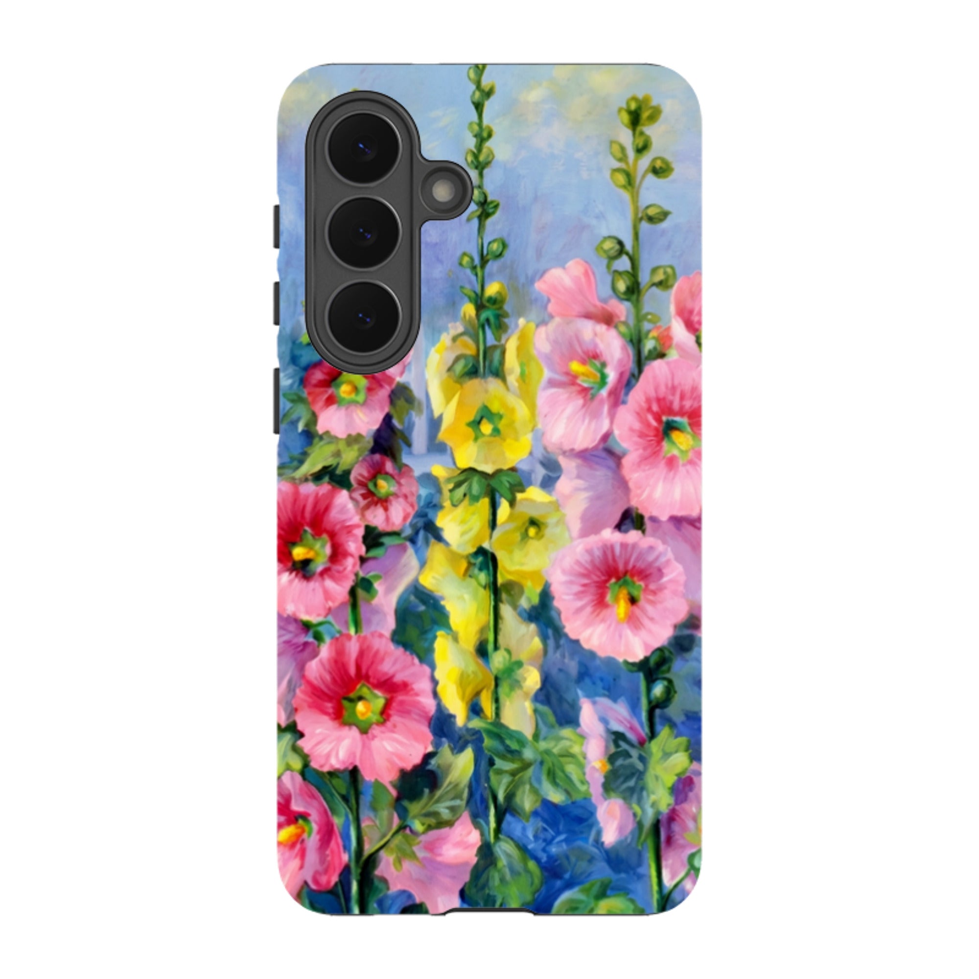 Samsung Tough Case - Hollyhock Garden