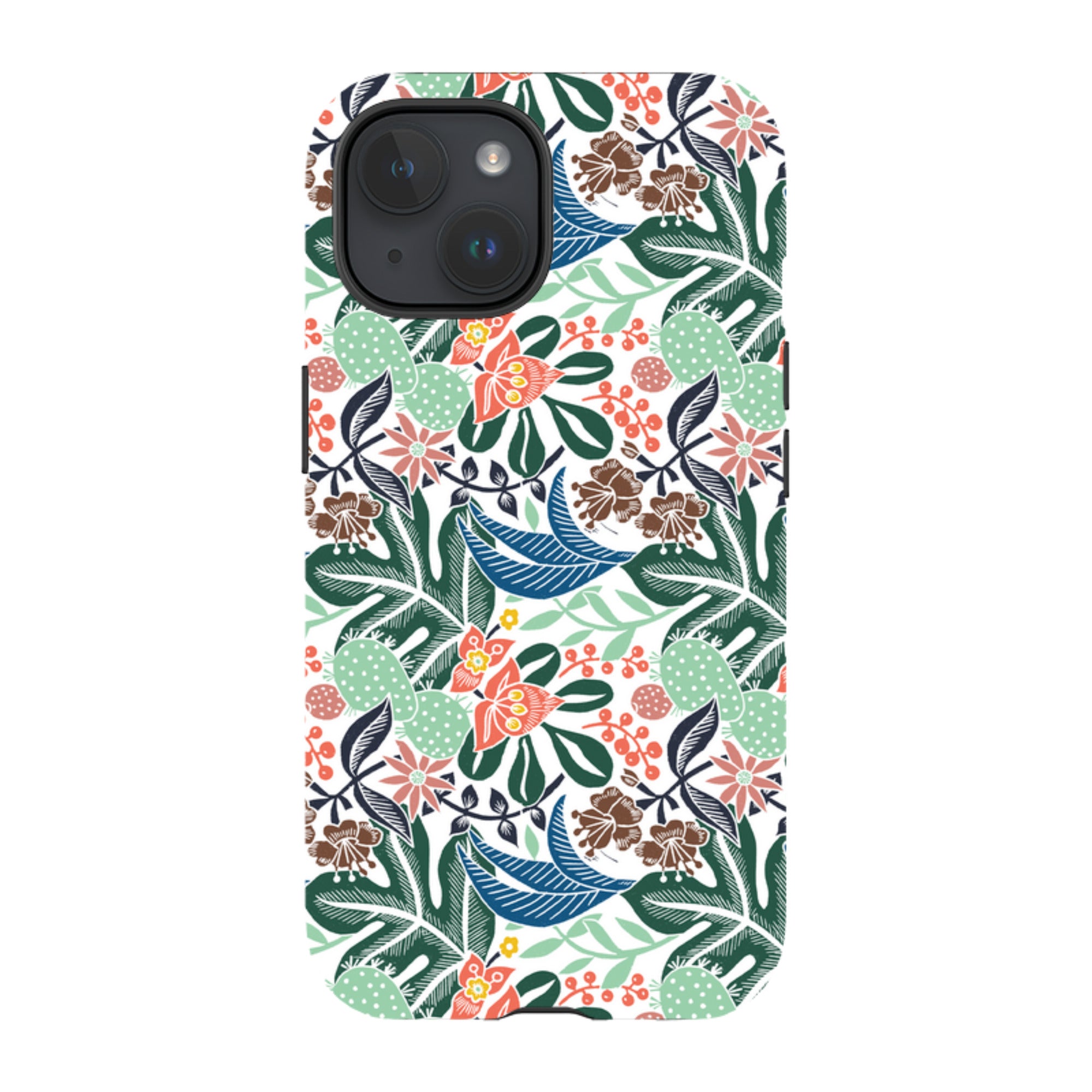 iPhone Tough Case - Tropical Cactus 2 By Kate Heiss