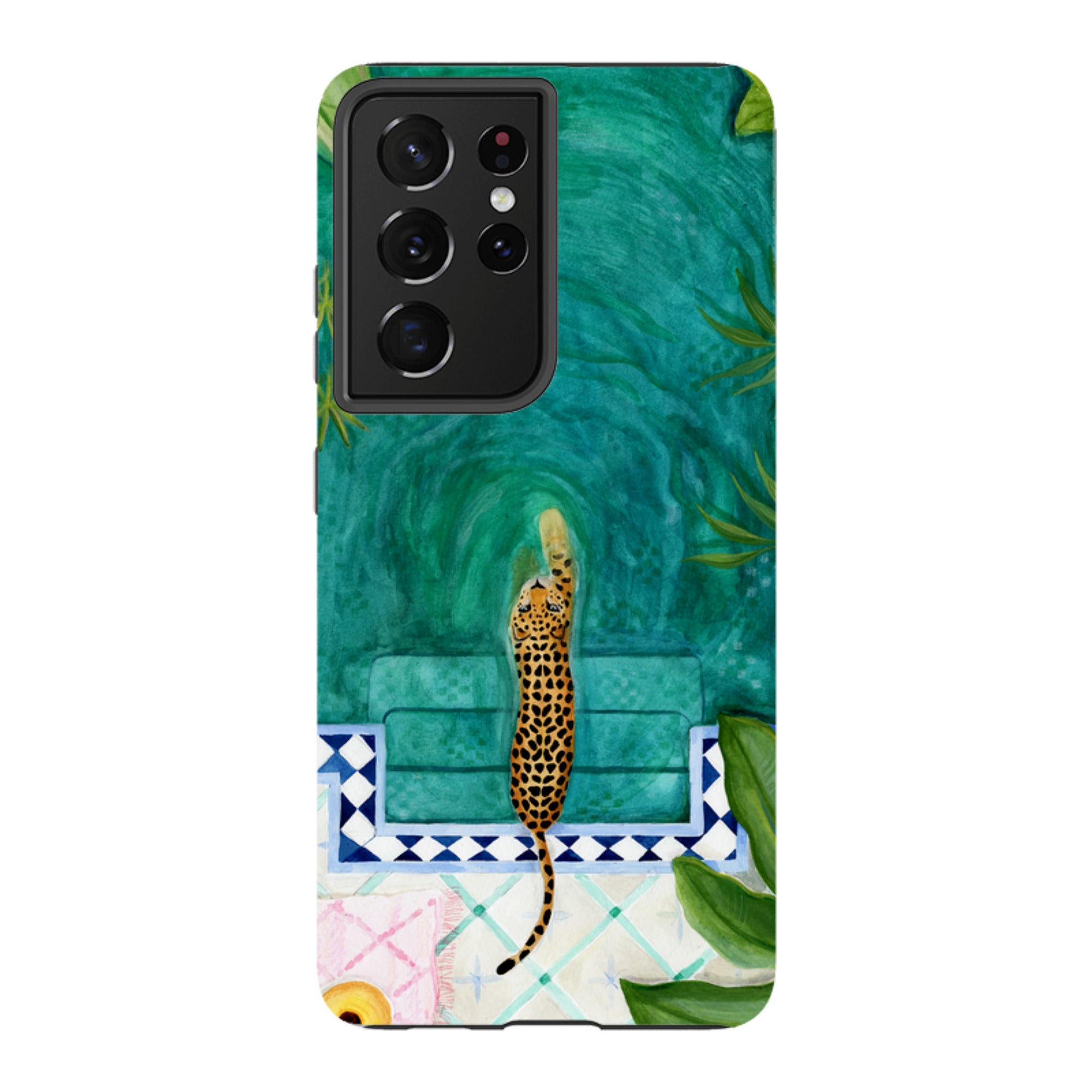Samsung Tough Case - Riad Tiger By Bex Parkin
