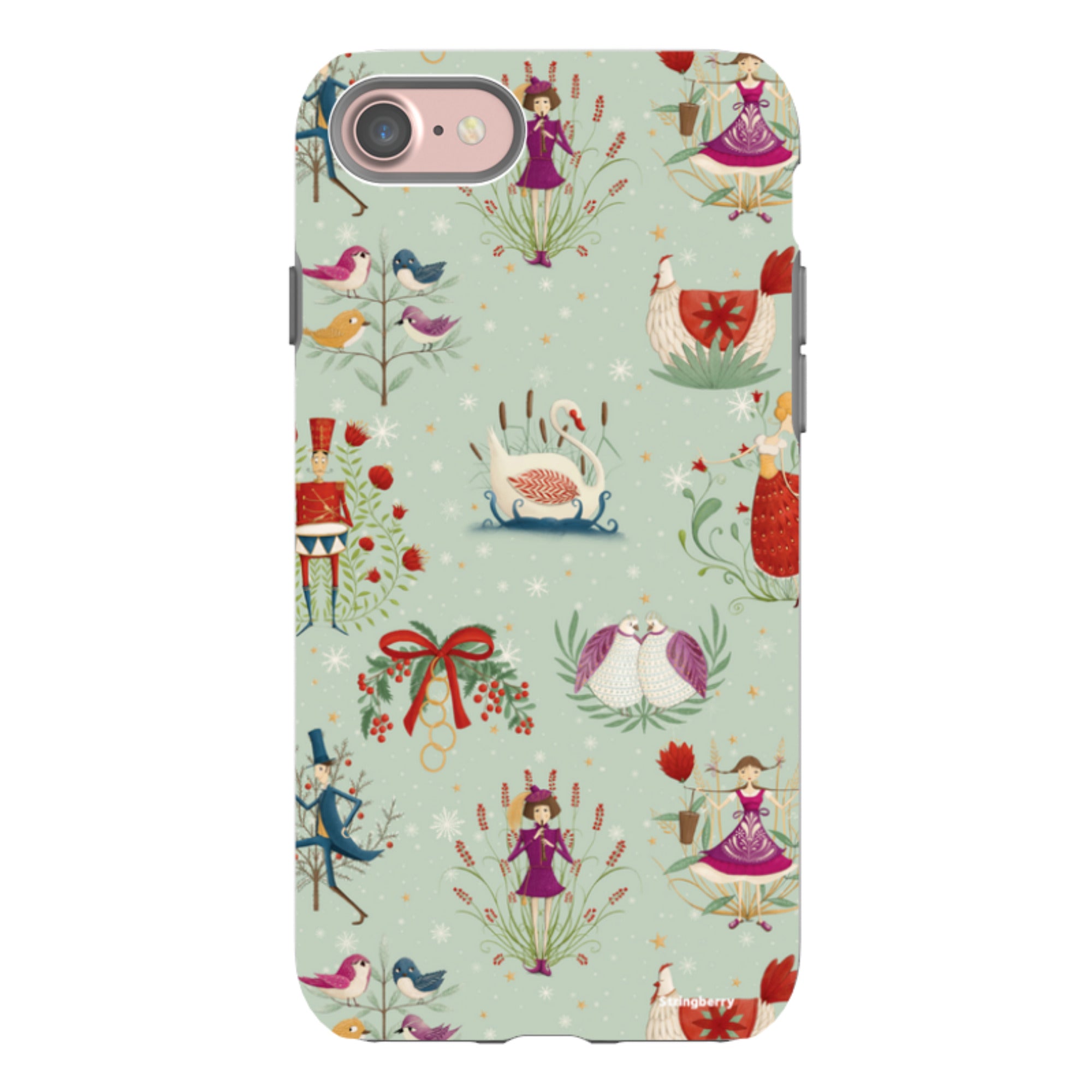 iPhone Tough Case - Twelve Days By Maja Lindberg