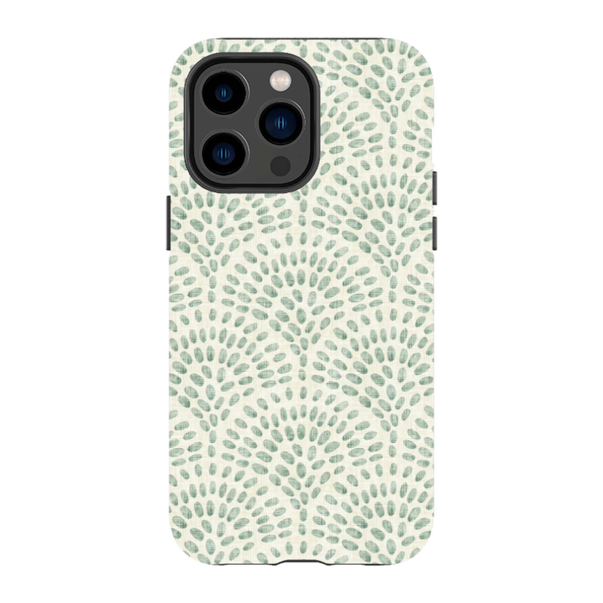 iPhone Tough Case - Scallop - Sage By Katherine Quinn