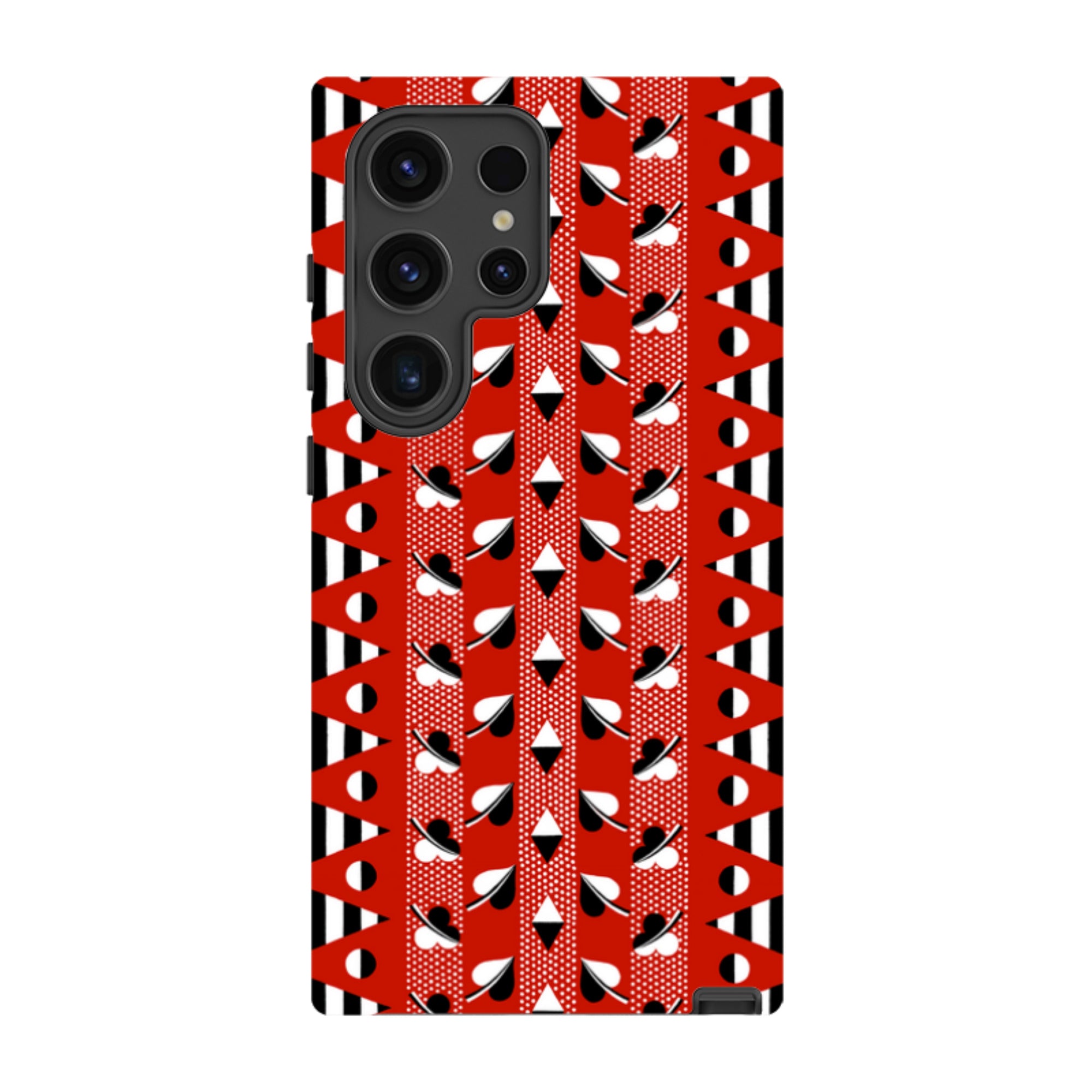 Samsung Tough  Case - Clubs & Hearts By Cressida Bell