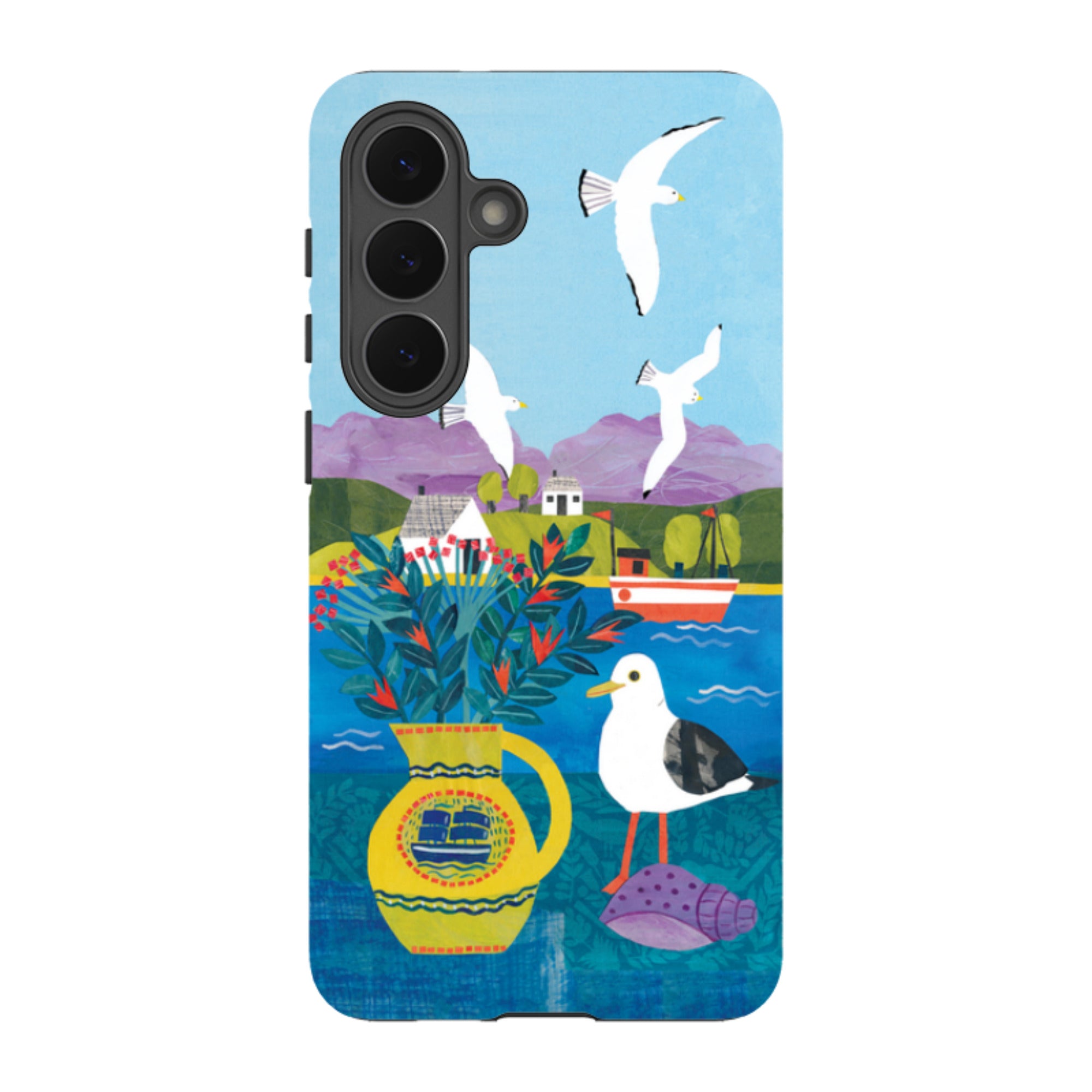 Samsung Tough  Case - Seagulls By Tracey English