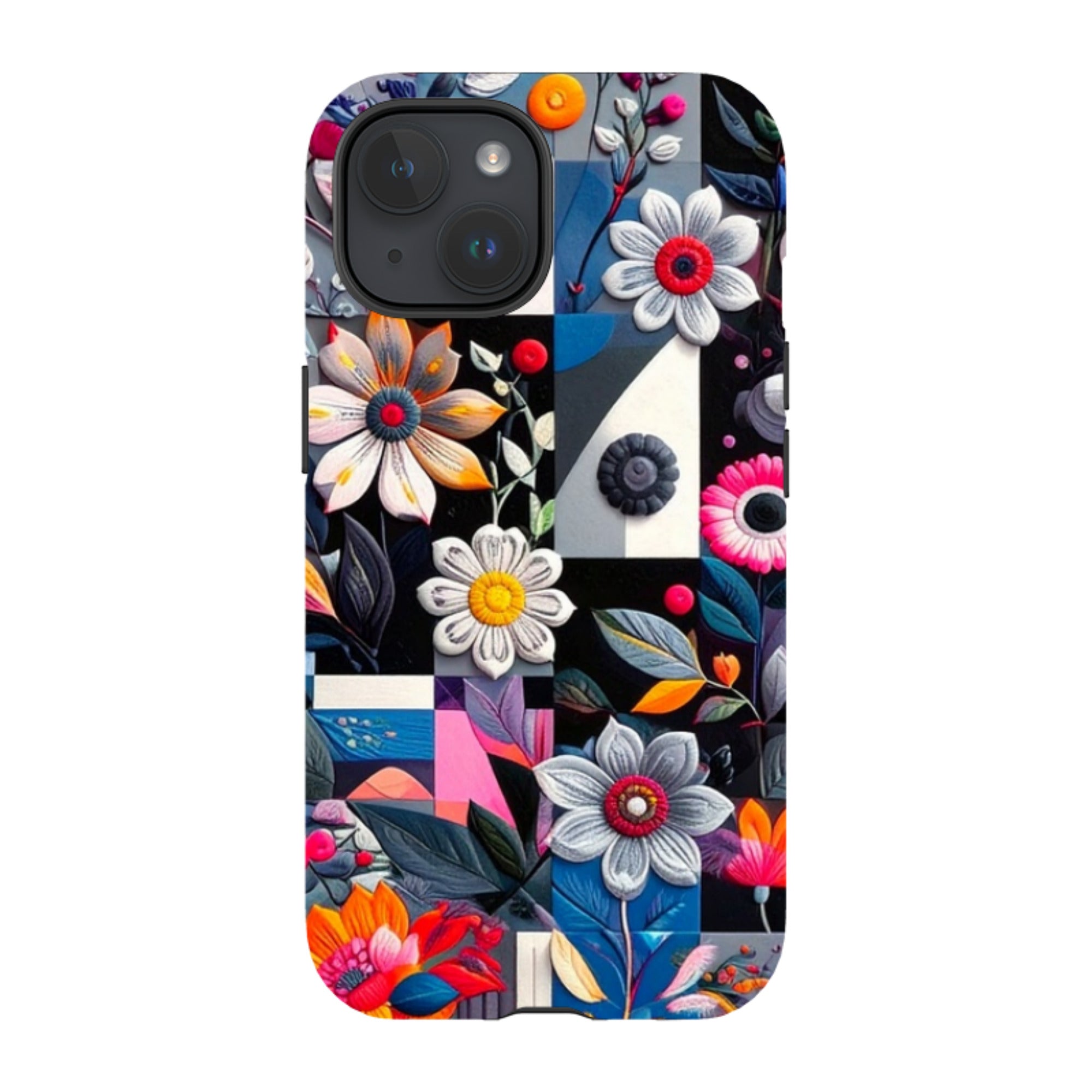 iPhone MagSafe Tough Case - Summer Petal Garden