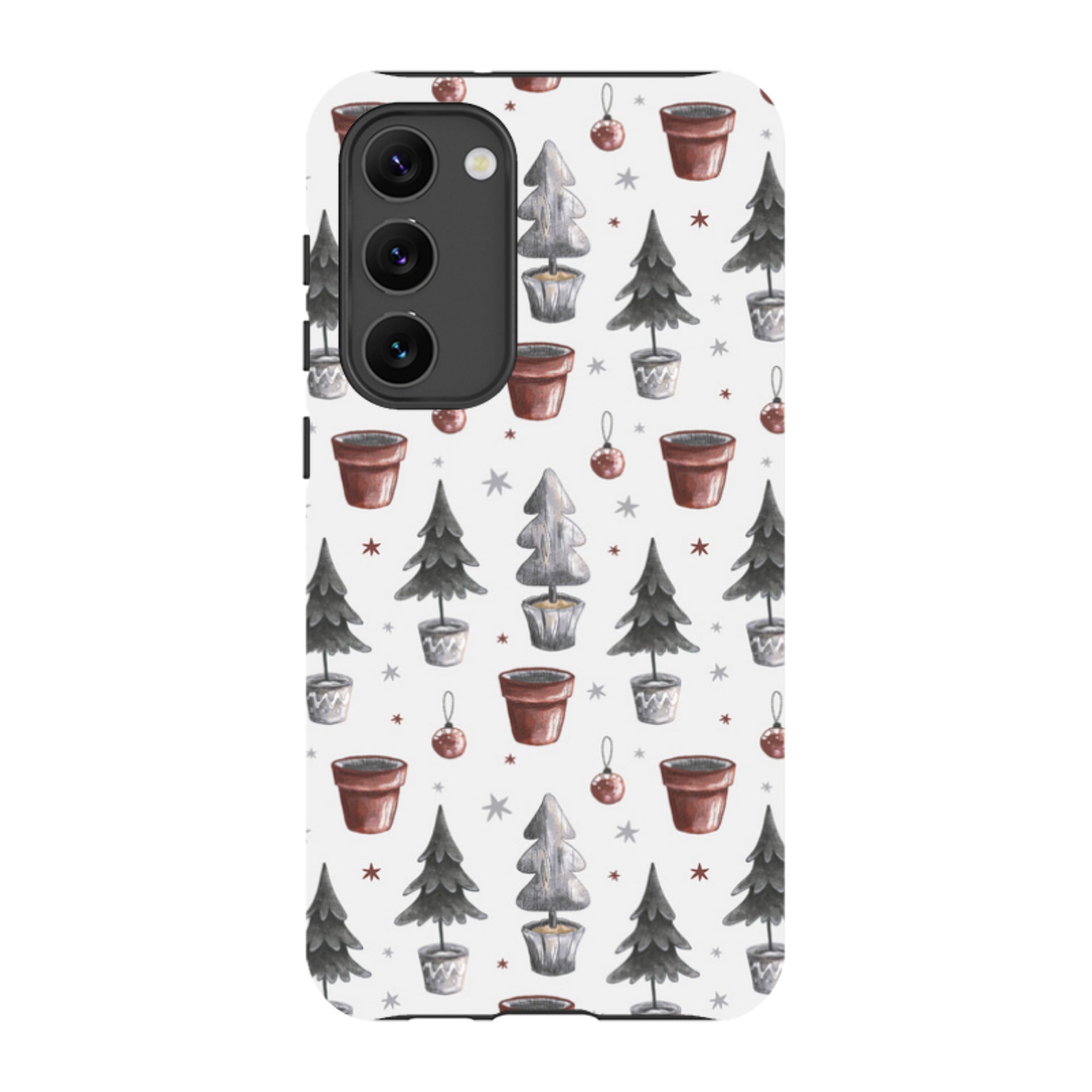 Samsung Tough Case - Xmas Tree Pattern
