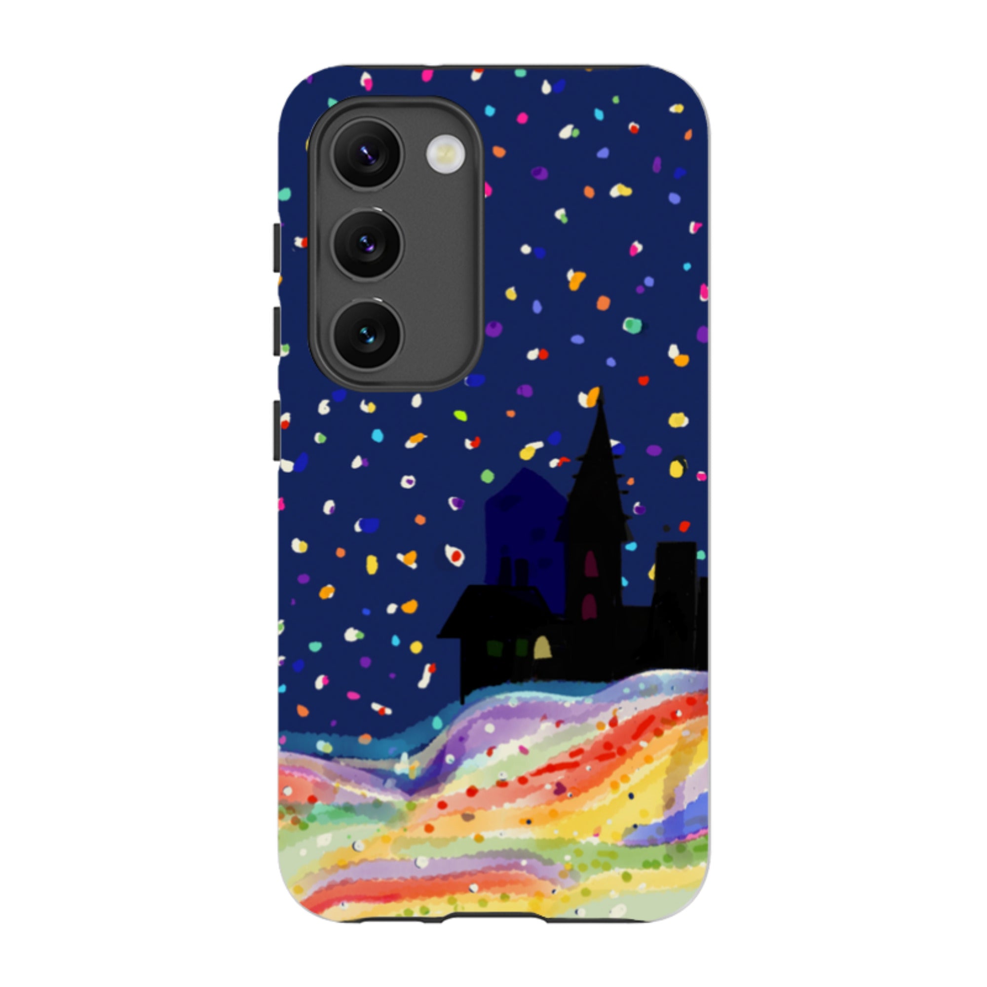 Samsung Tough Case - Rainbow Snow By Sarah Campbell
