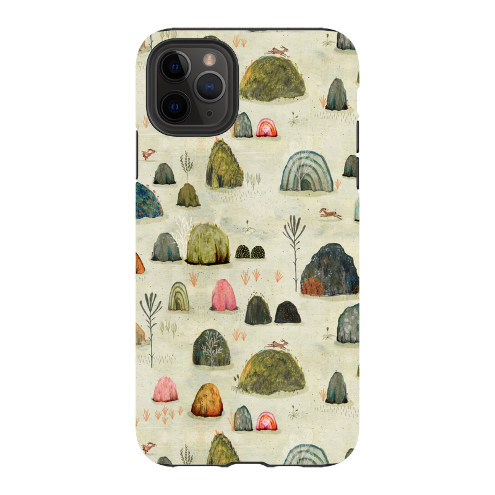 iPhone Tough Case - Mossy Hills By Katherine Quinn