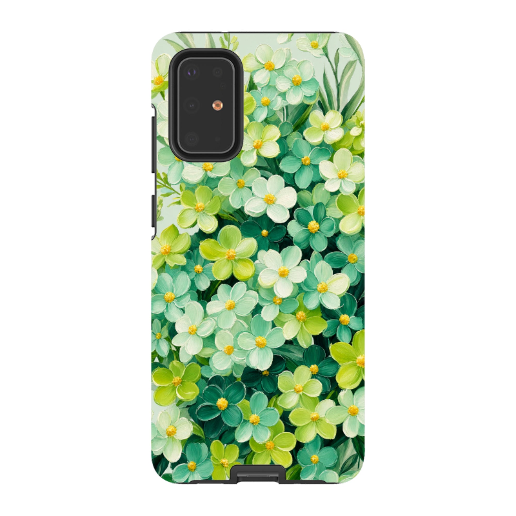 Samsung Tough Case - Sage Wildflower Floral