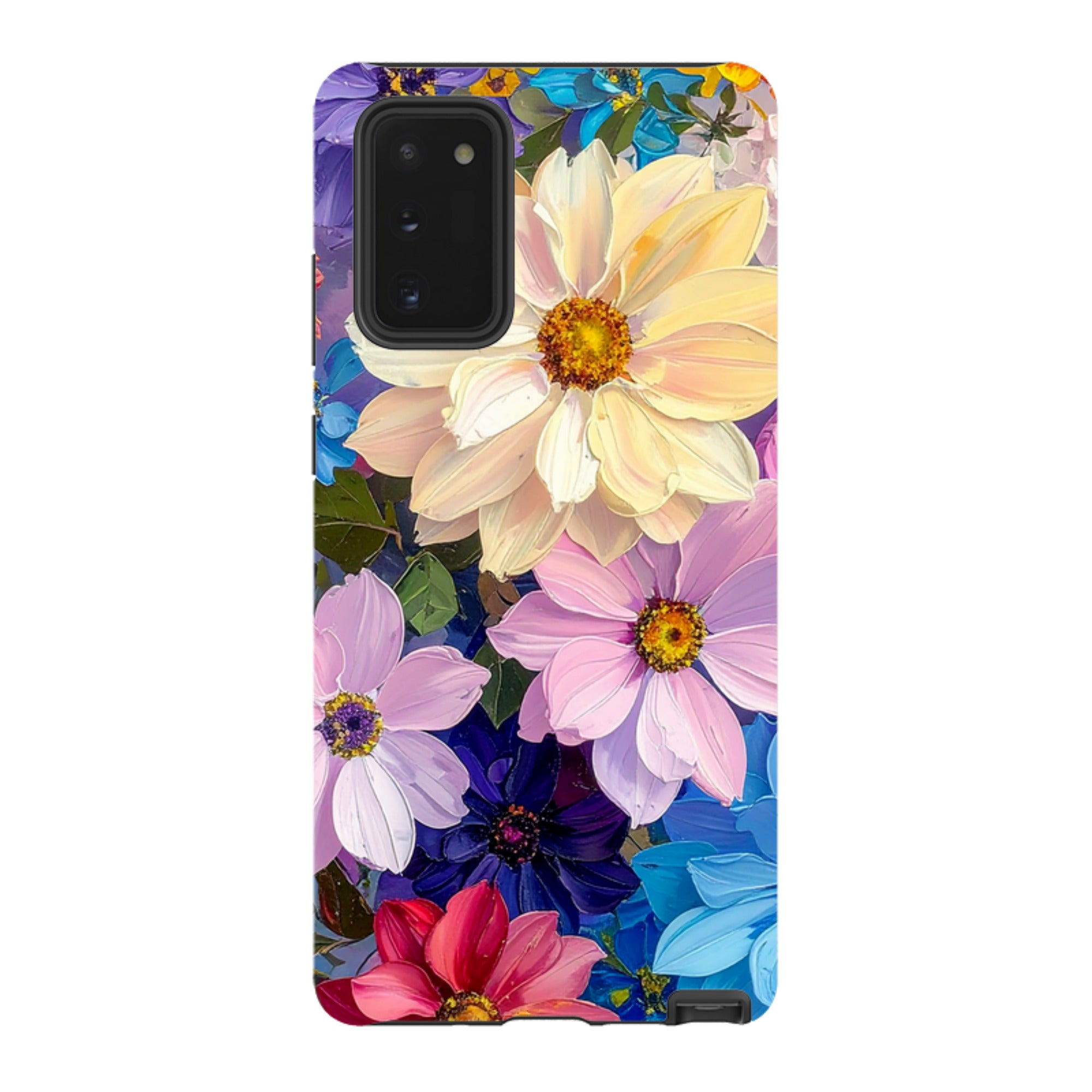 Samsung Tough Case - Summer Floral Blue Garden