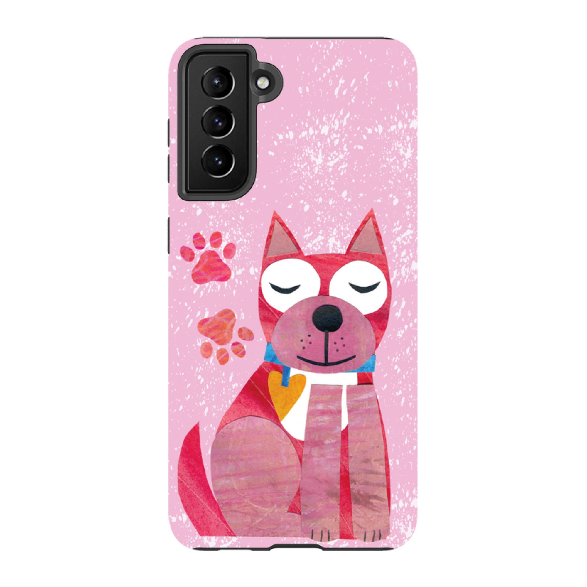 Samsung Tough Case - Dog With Heart By Tracey English