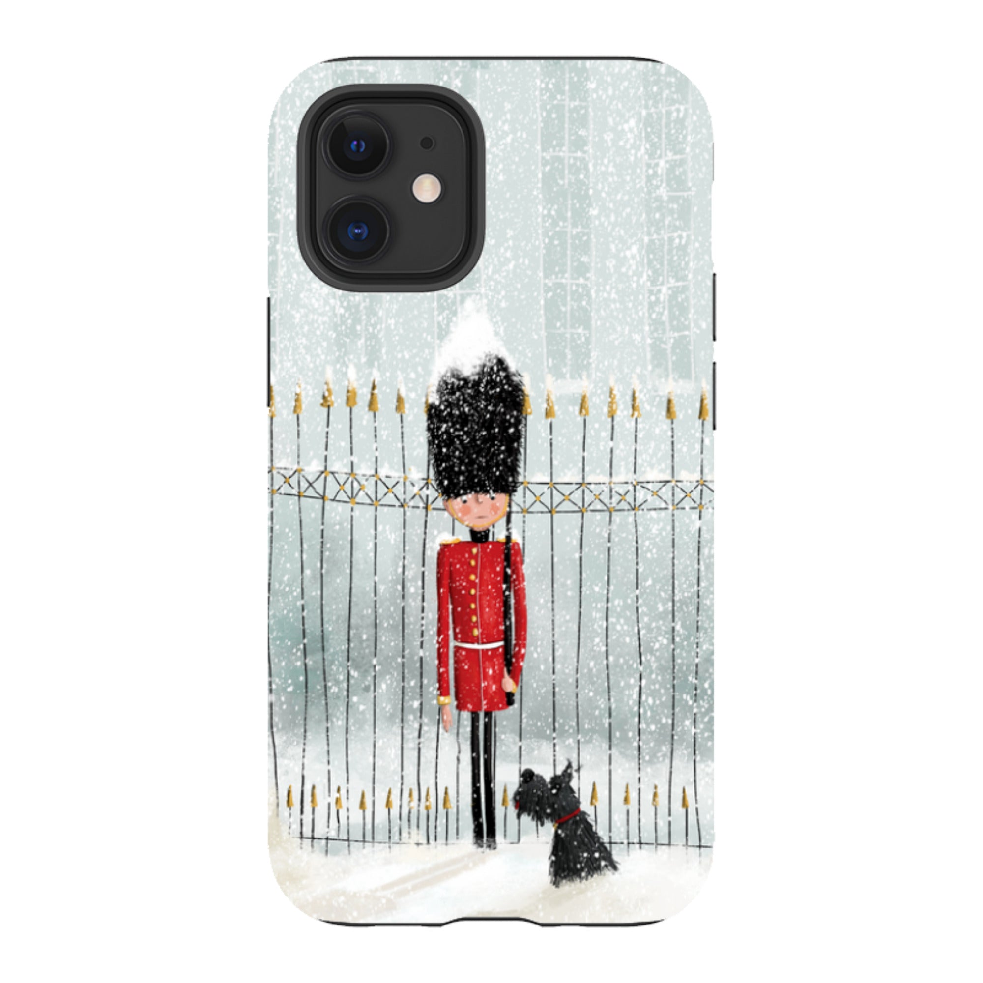 iPhone Tough Case - London In Snow By Maja Lindberg