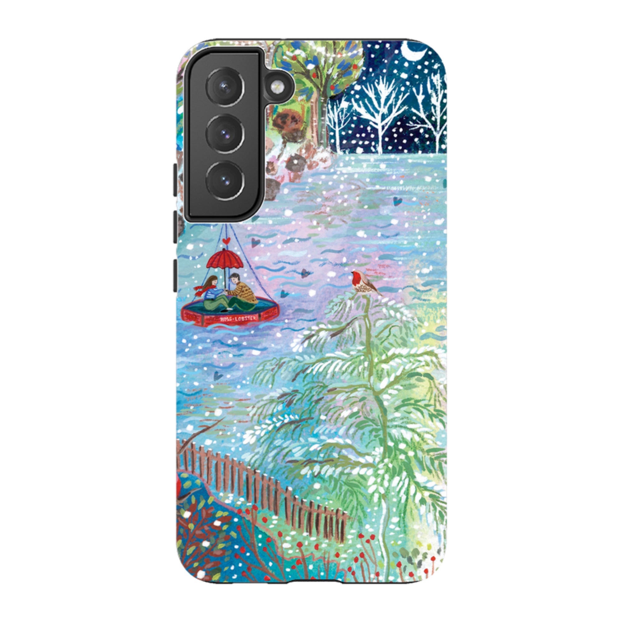 Samsung Tough Case - A Wee Winter Harbour By Emma Frances Grant
