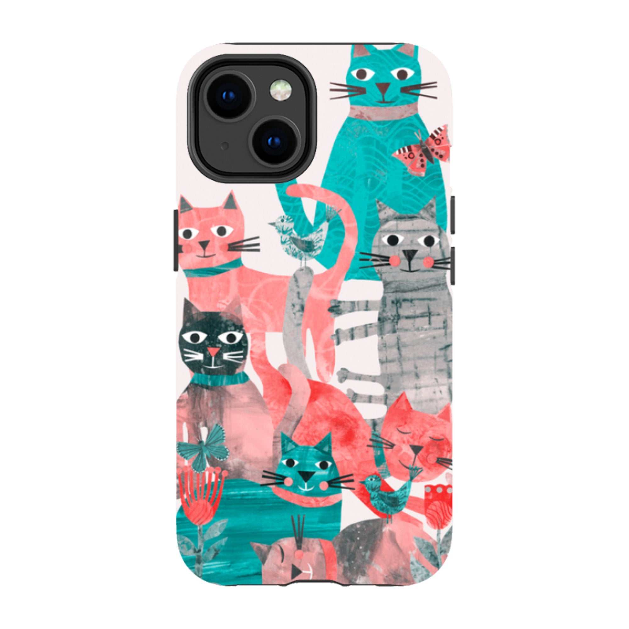 iPhone Case - Cat Party II By Tracey English