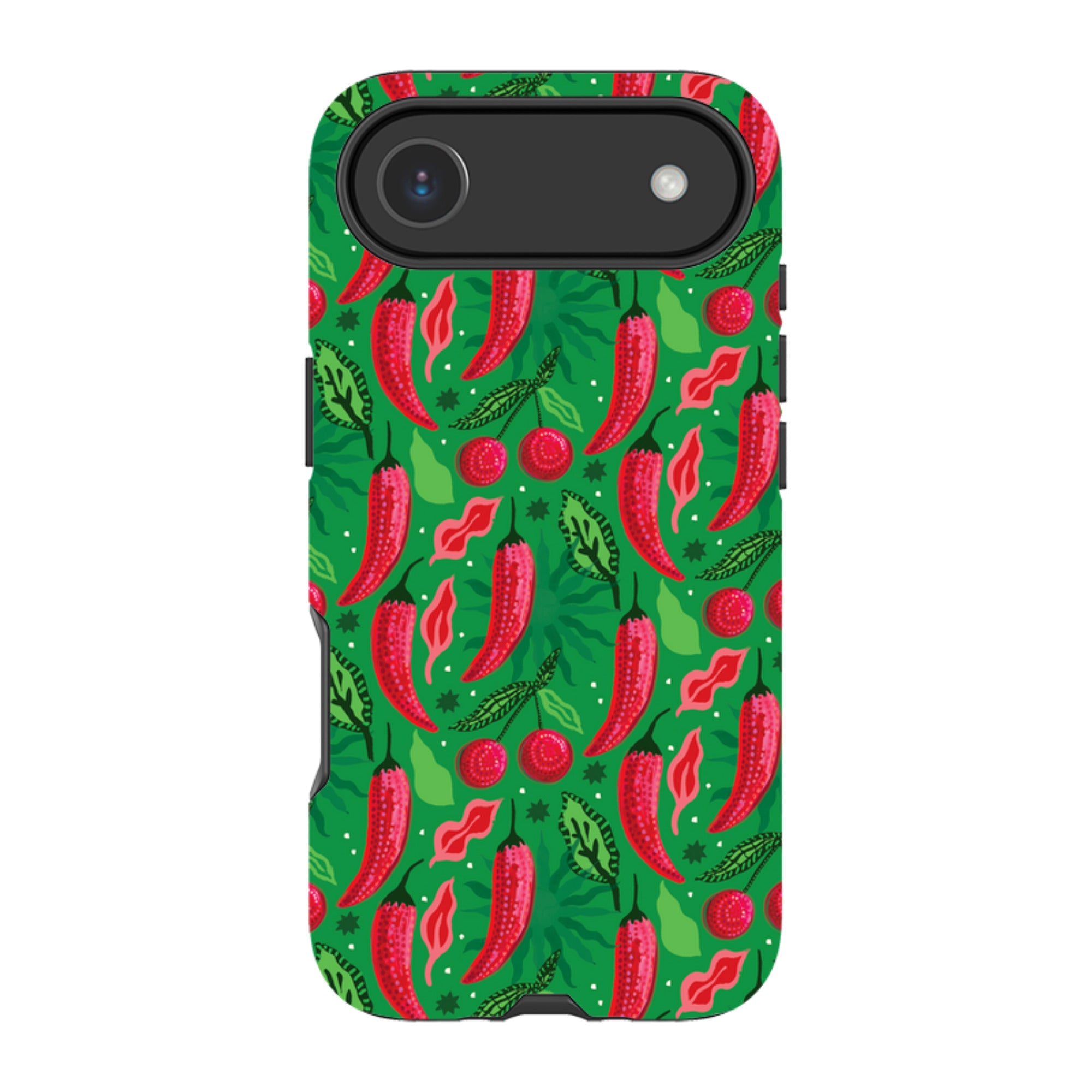 iPhone Tough Case - Chilli Cherry By Emma Frances Grant