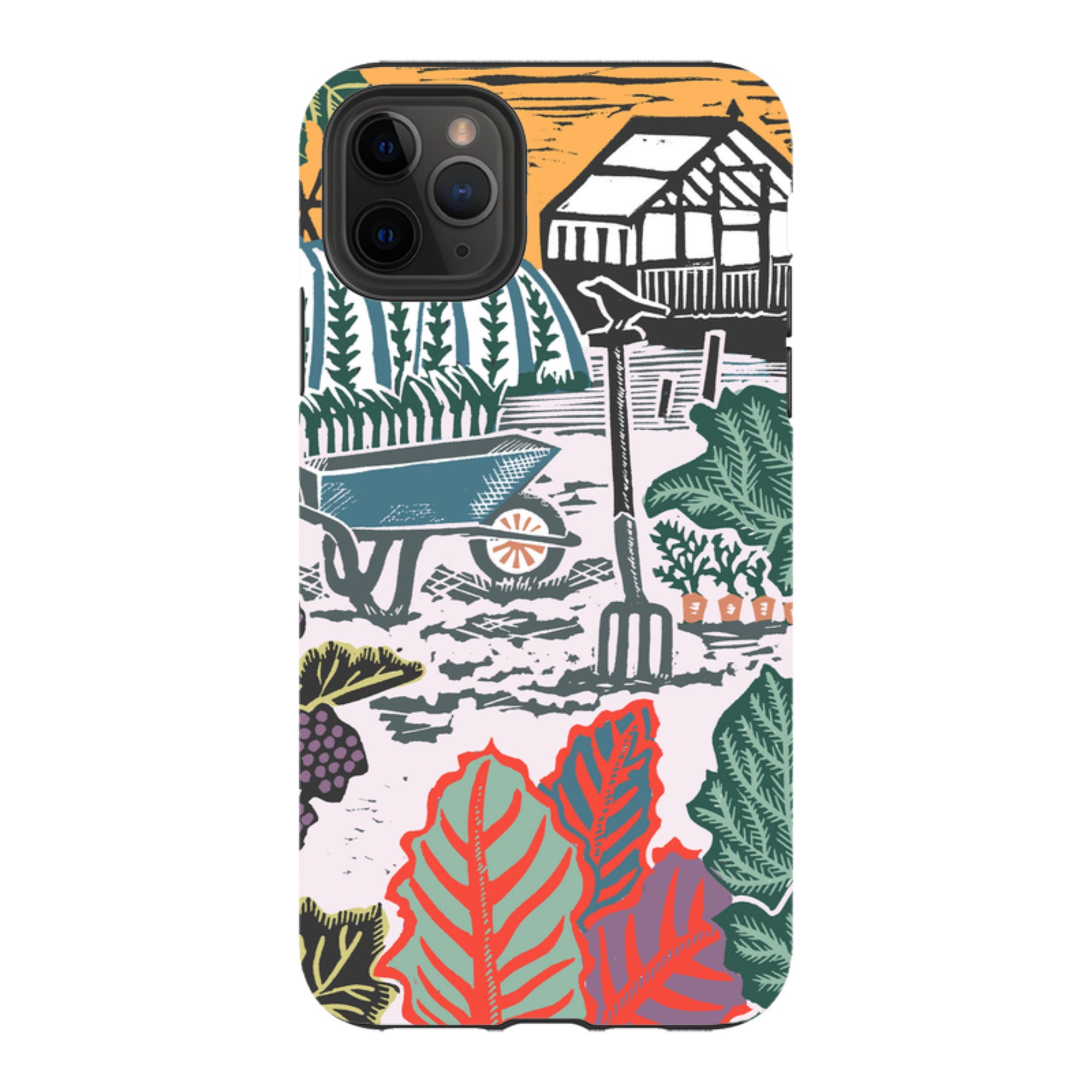 iPhone Tough Case - Allotment By Kate Heiss