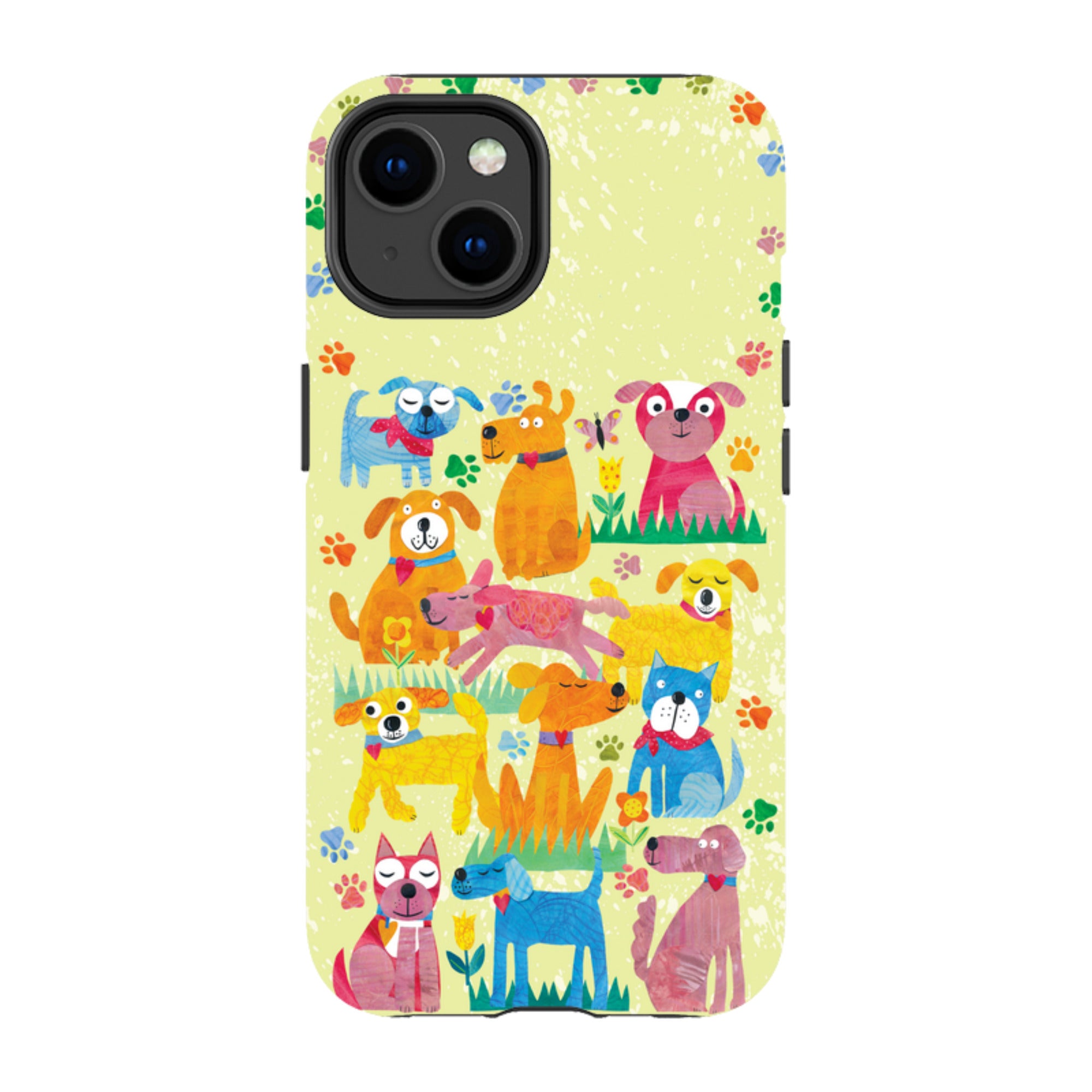 iPhone MagSafe Tough Case - Dogs in the park By Tracey English
