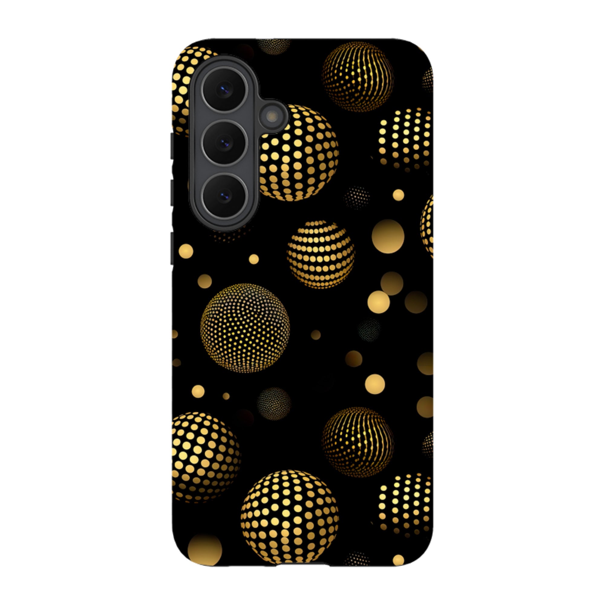 Samsung Tough Case - Dark Polka
