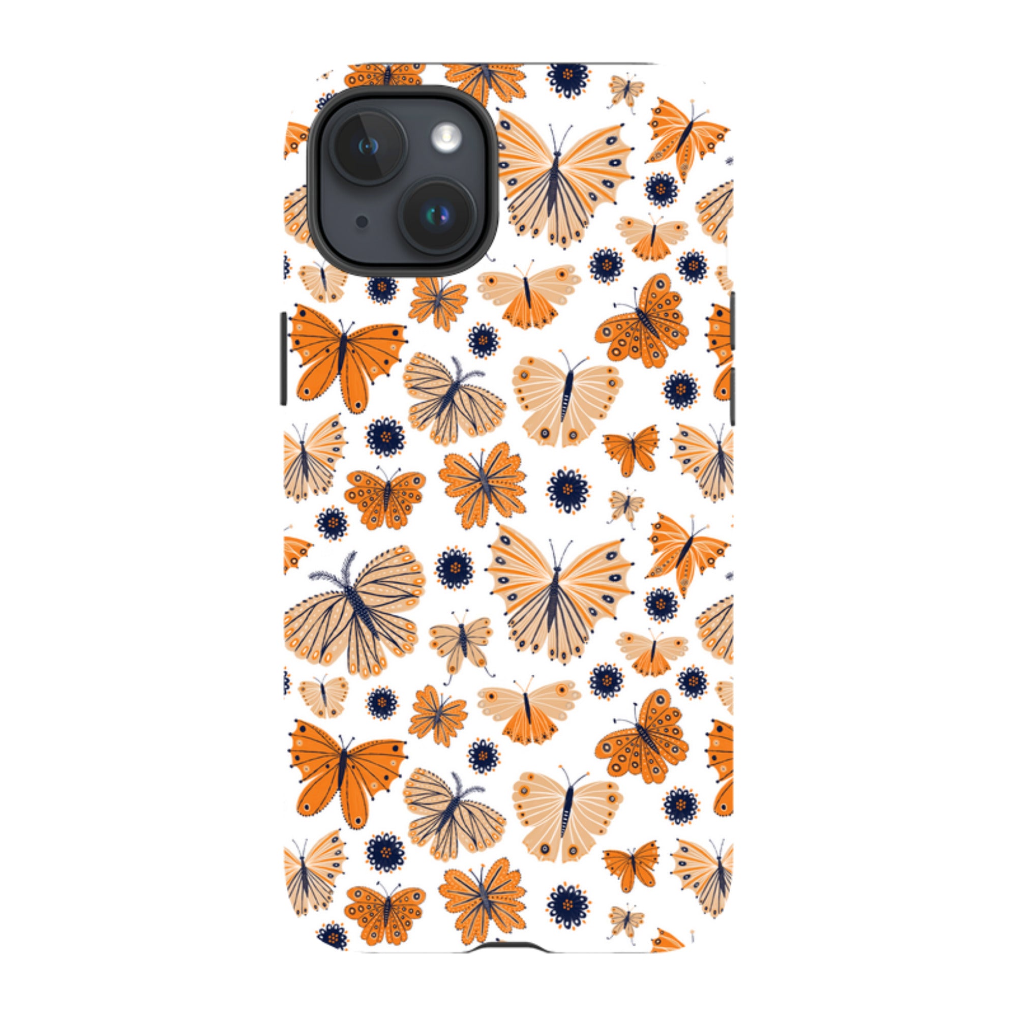 iPhone Tough Case - Butterfly Patterns By Lee Foster Wilson