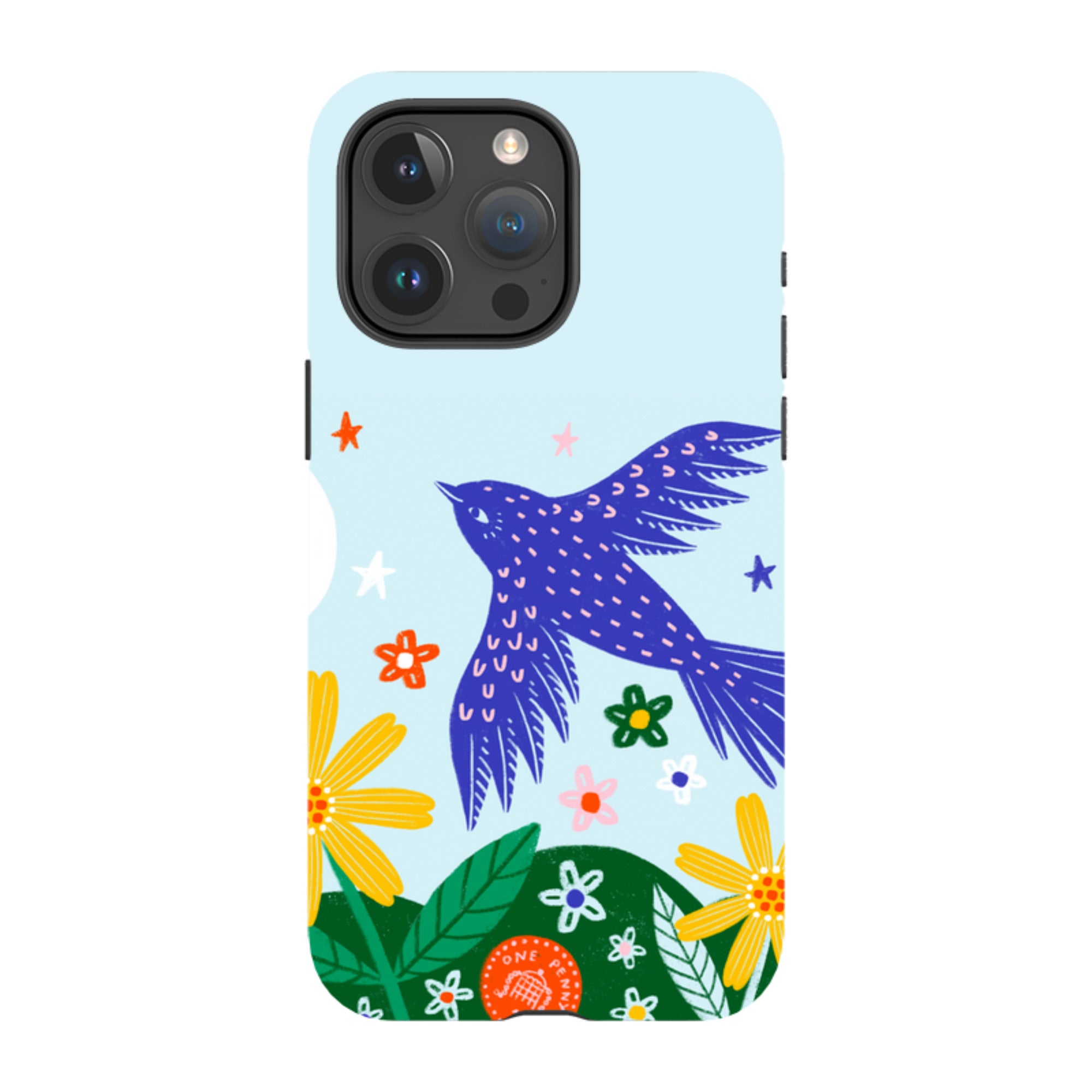 iPhone Tough Case - Bird By Lee Foster Wilson