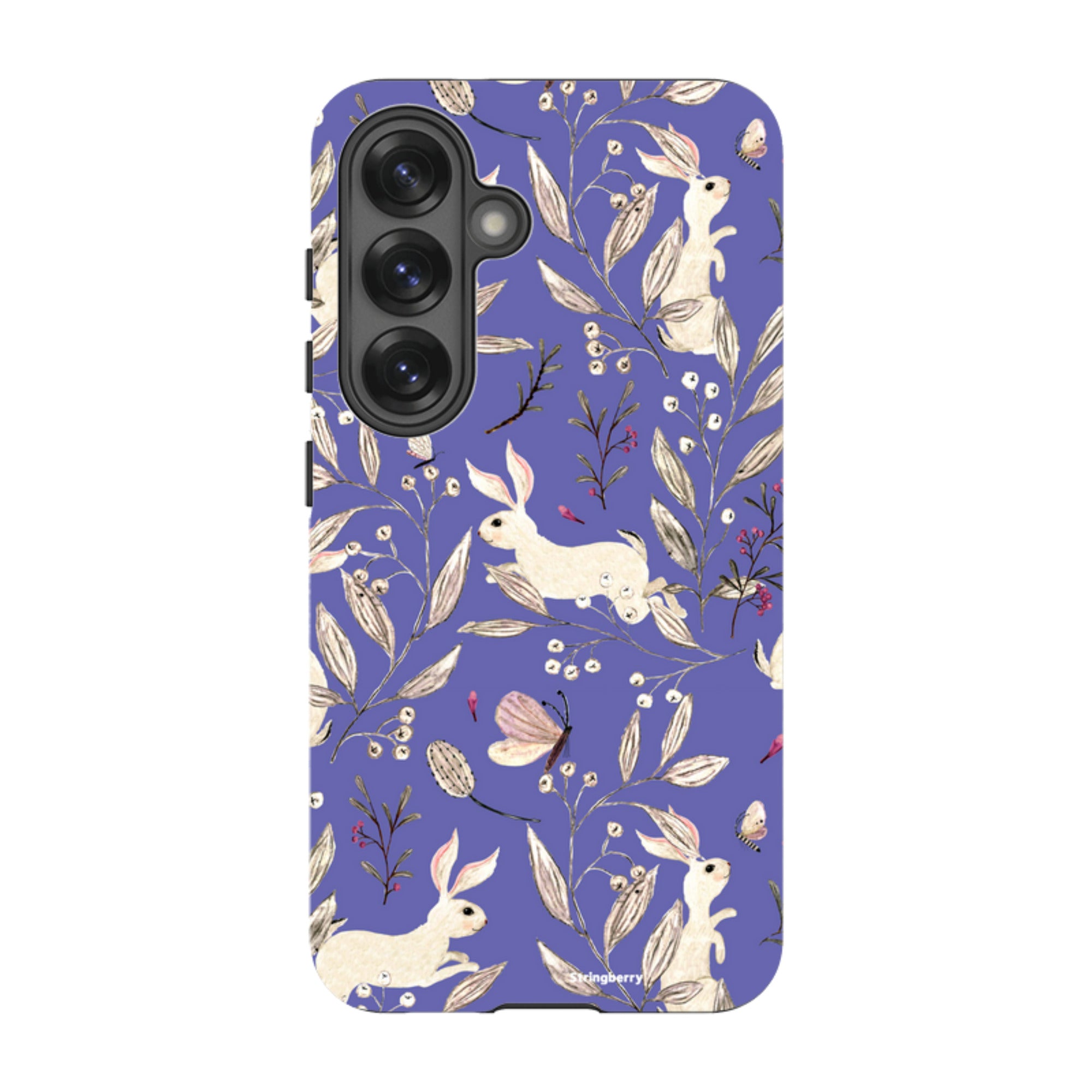 Samsung Tough Case - Bunnies Periwinkle By Katherine Quinn
