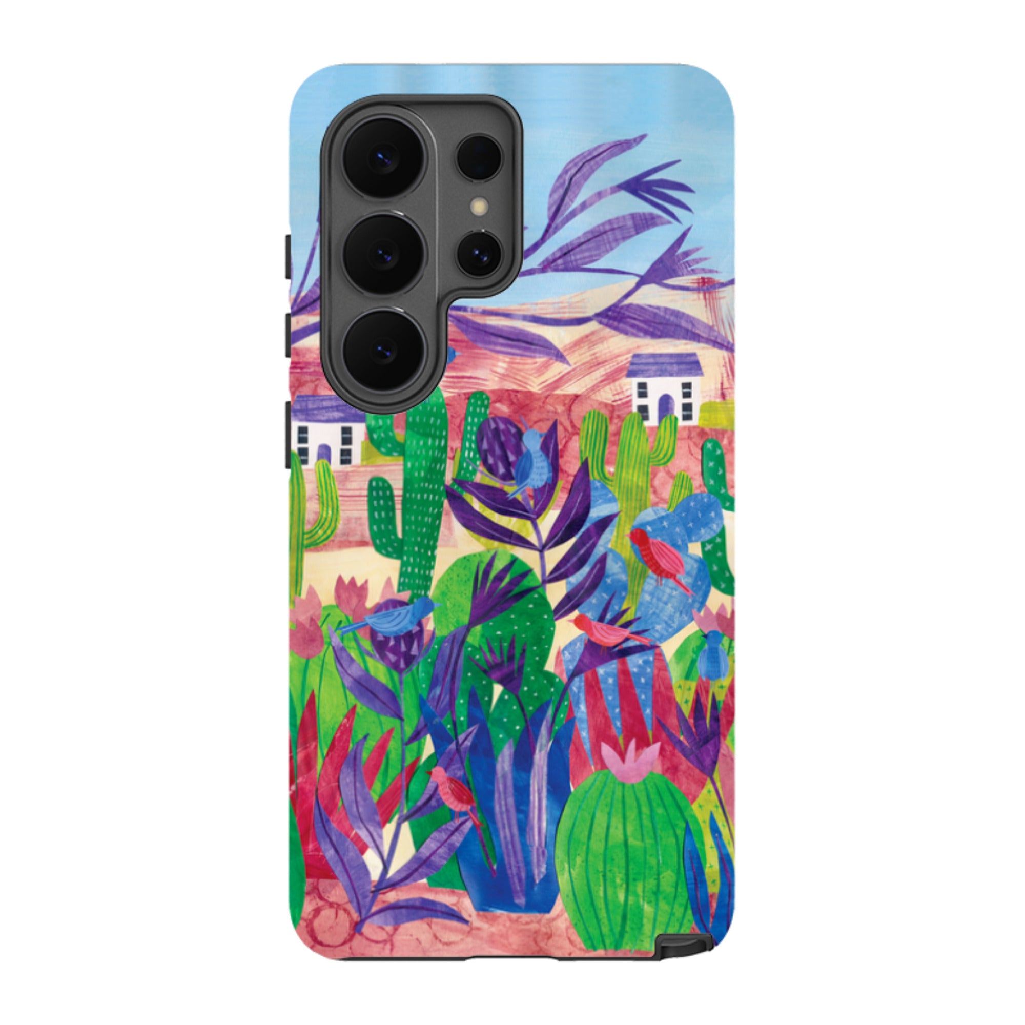Samsung Tough Case - Desert Cactus By Tracey English