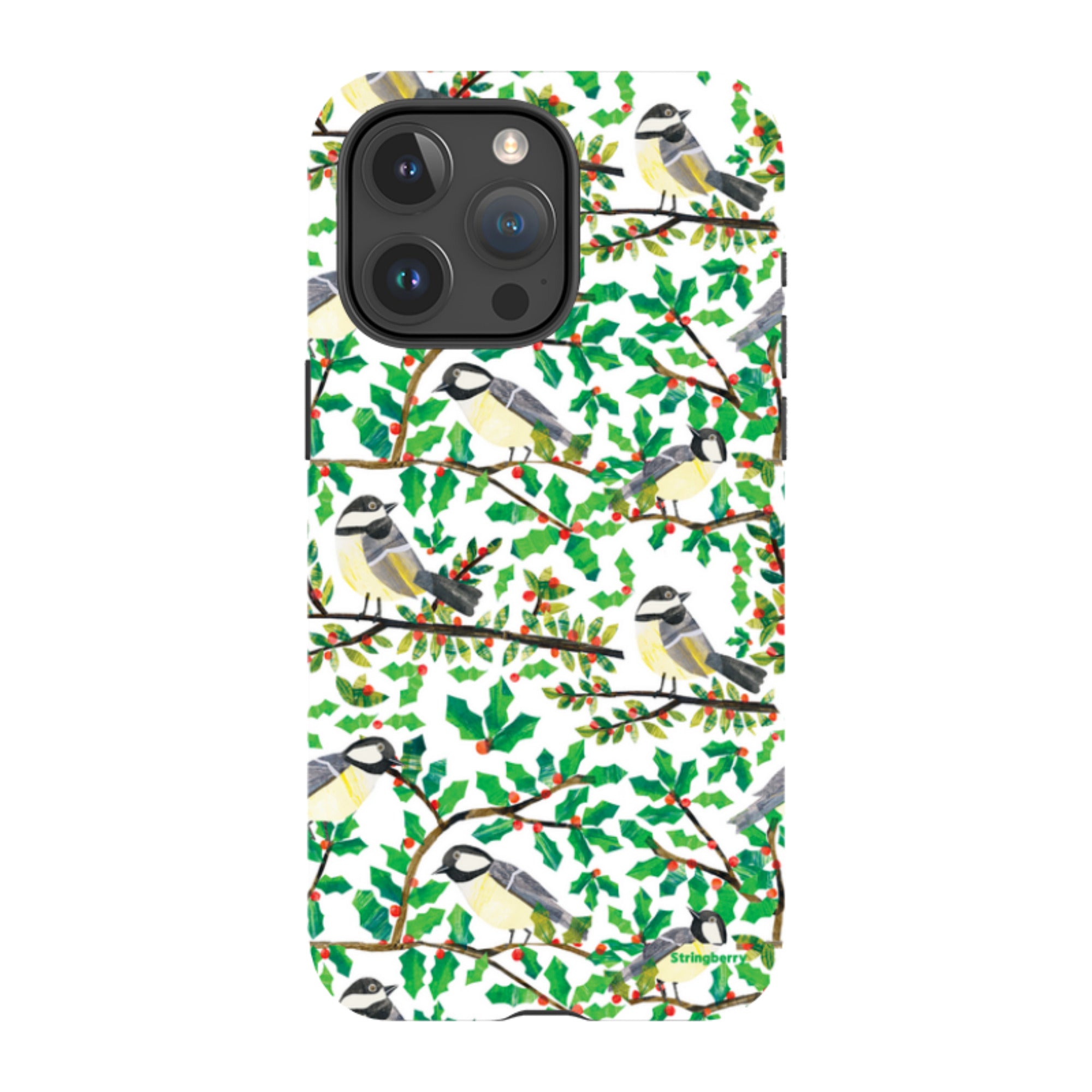 iPhone MagSafe Tough Case - Chickadee By Tracey English