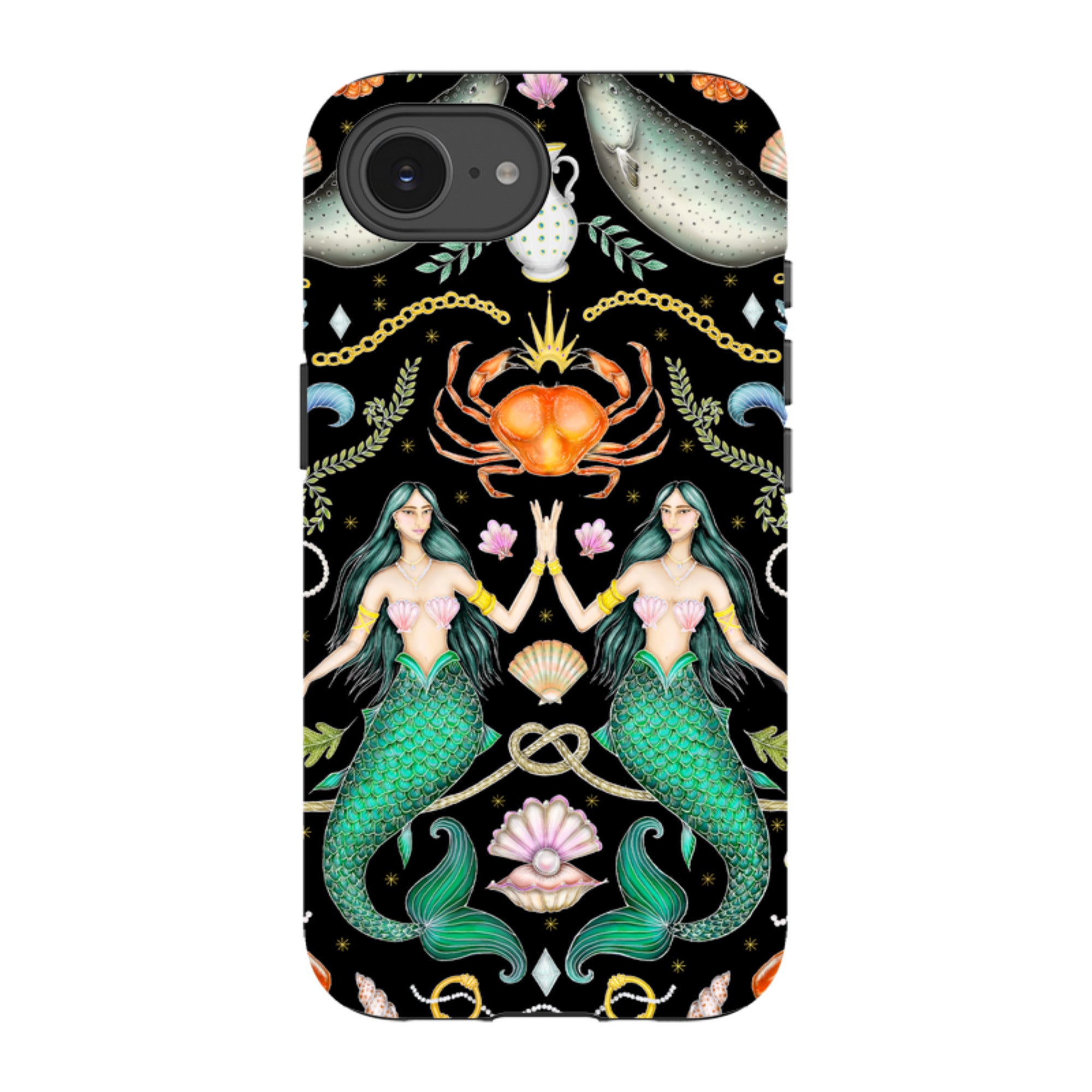 iPhone Tough Case - Tritons Treasure By Catherine Rowe