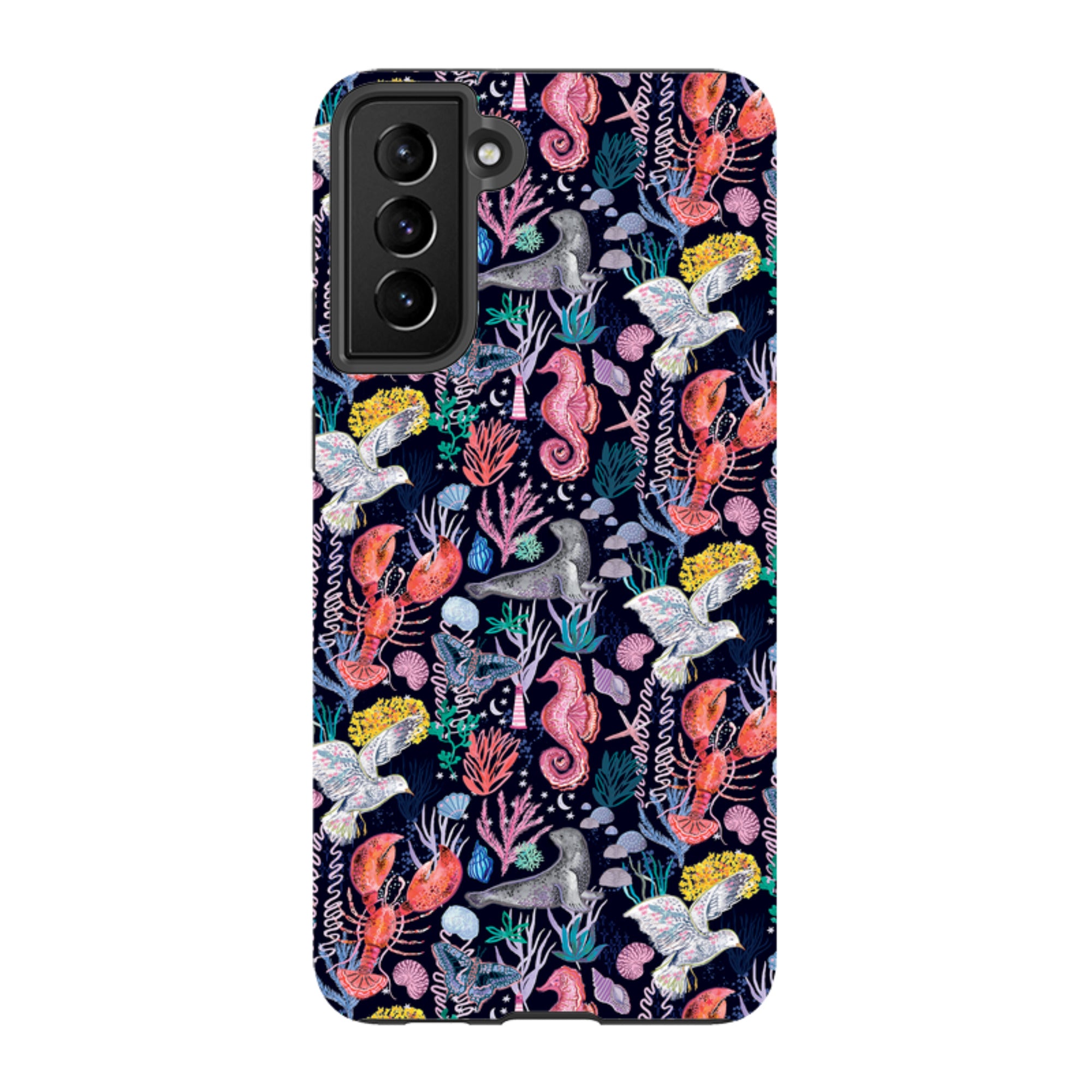 Samsung Tough  Case - Coastline Pattern A By Emma Frances Grant