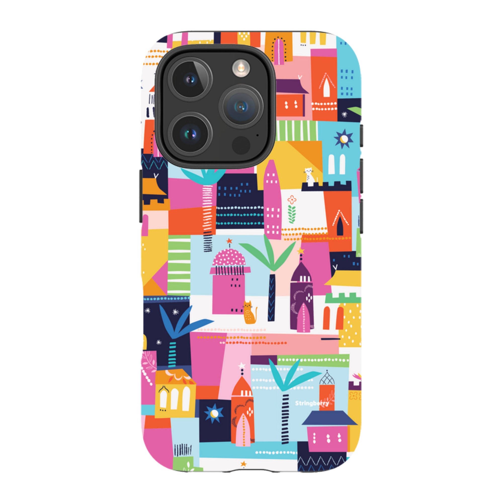 iPhone MagSafe Tough Case -  Houses By Ali Brookes