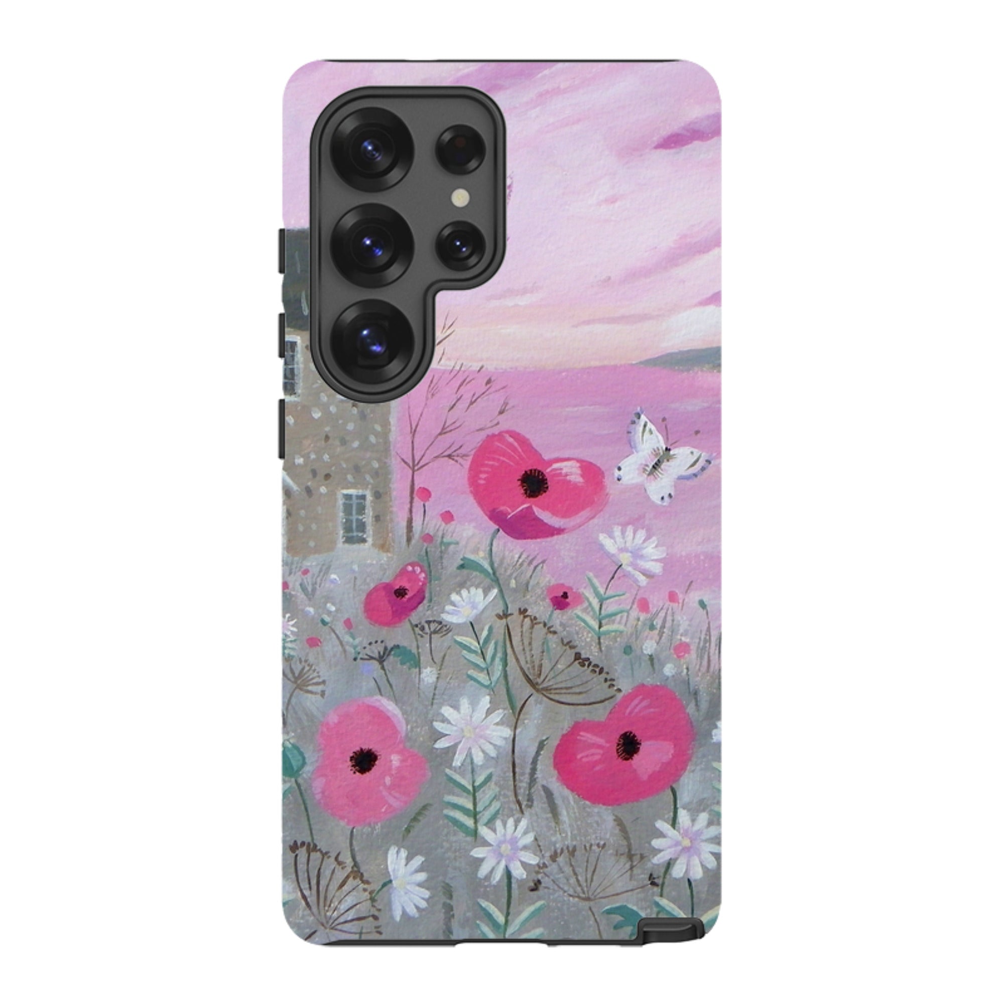 Samsung Tough Case - Seaside Flowers By Mary Stubberfield