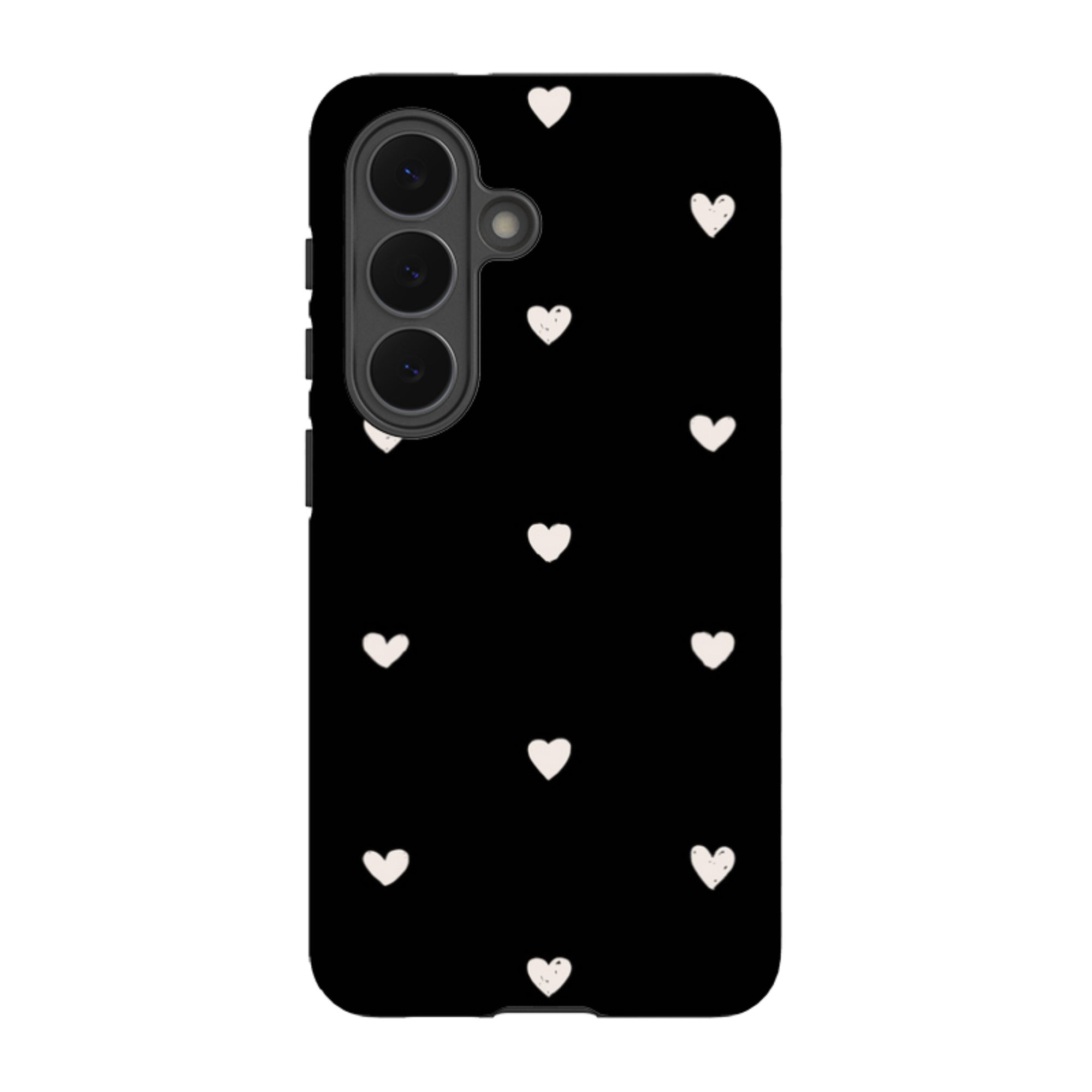 Samsung Tough Case - Hearts Black