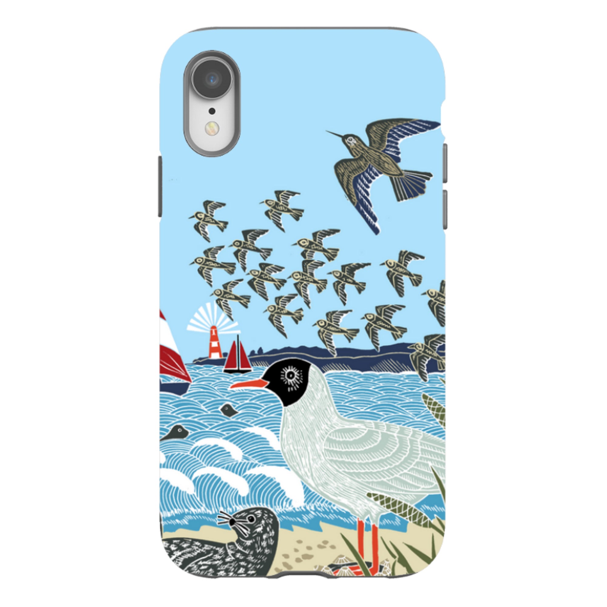 iPhone Case - Seagulls and Seals By Kate Heiss