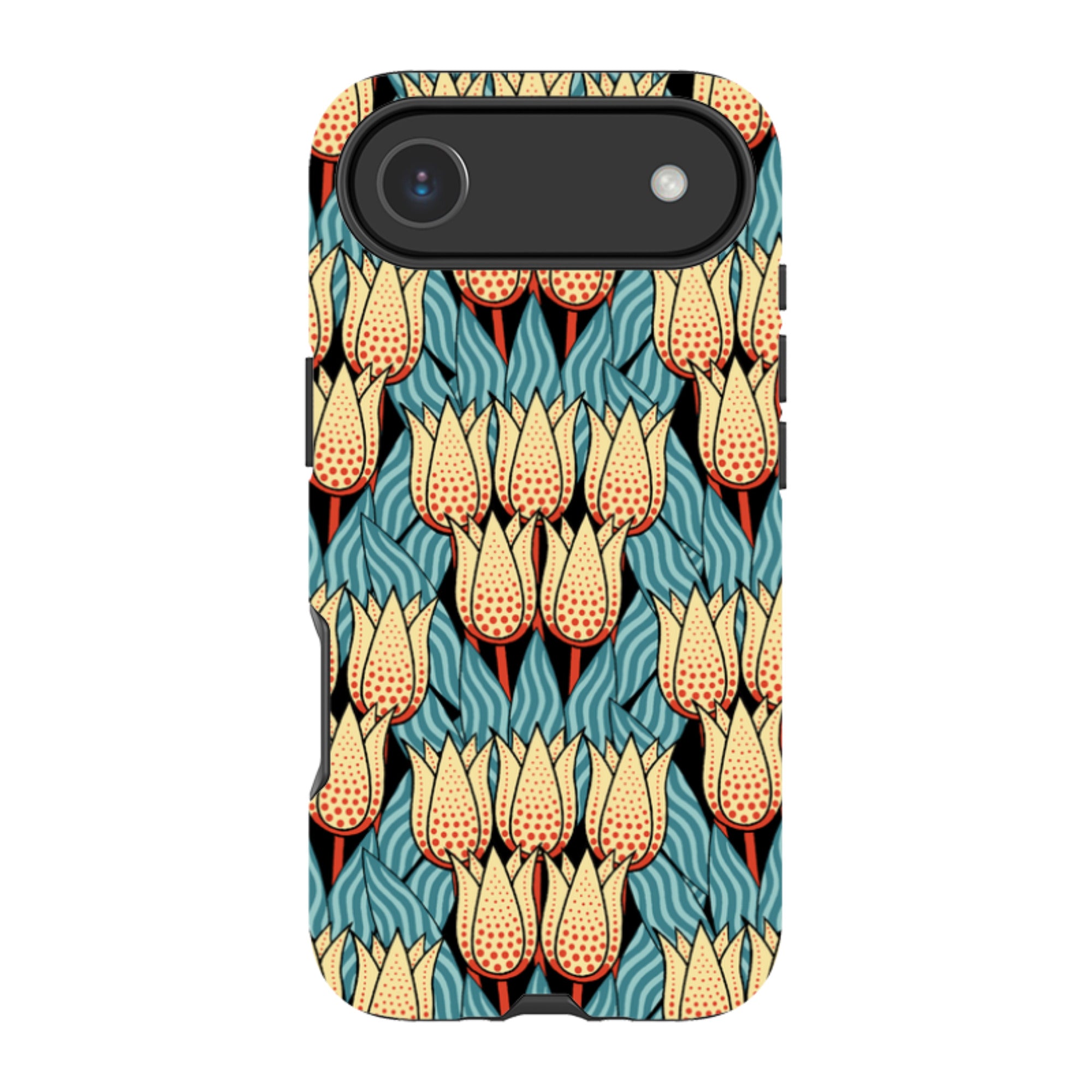 iPhone MagSafe Tough Case - Spotty Tulip By Cressida Bell