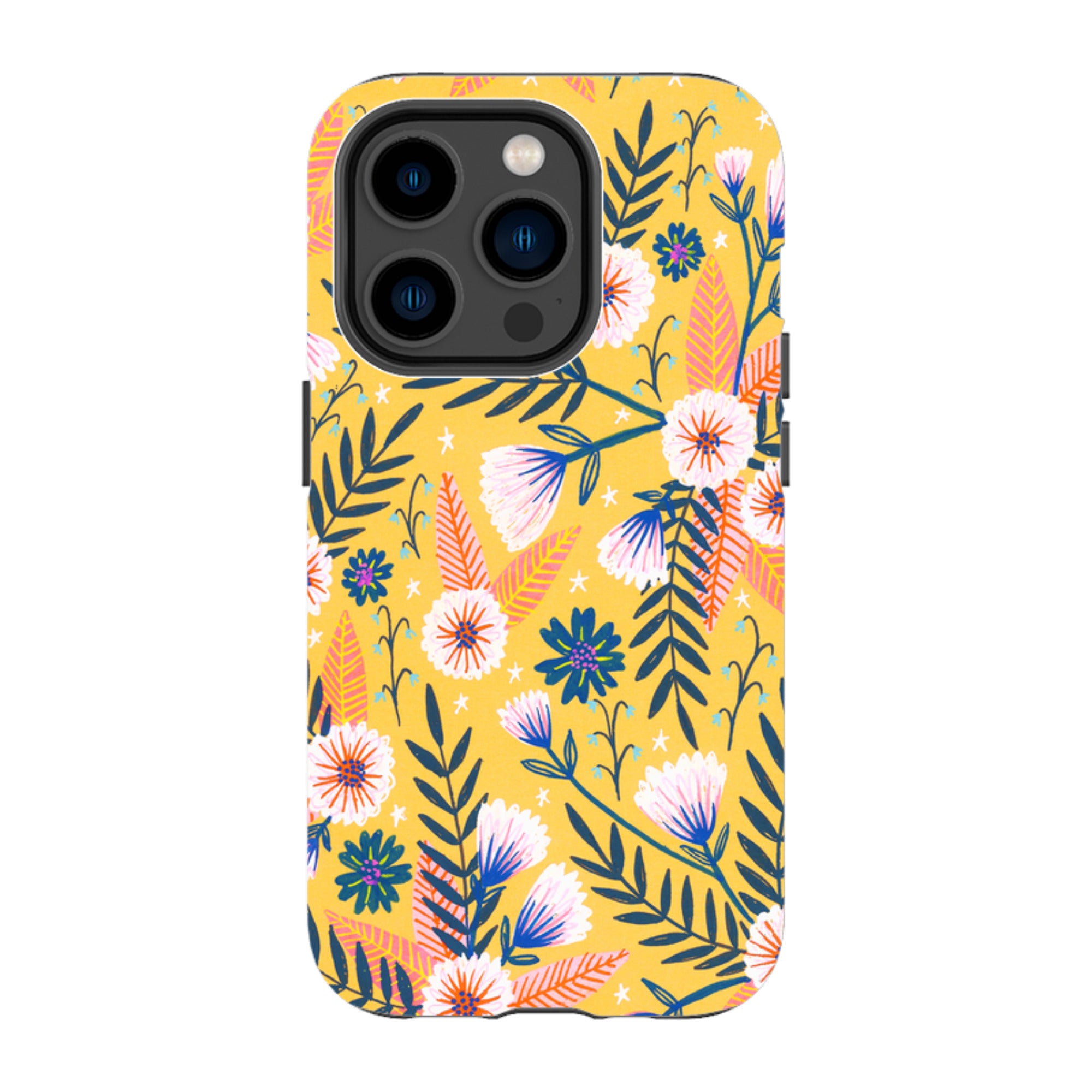 iPhone Tough Case - Summertime Garden By Lee Foster Wilson