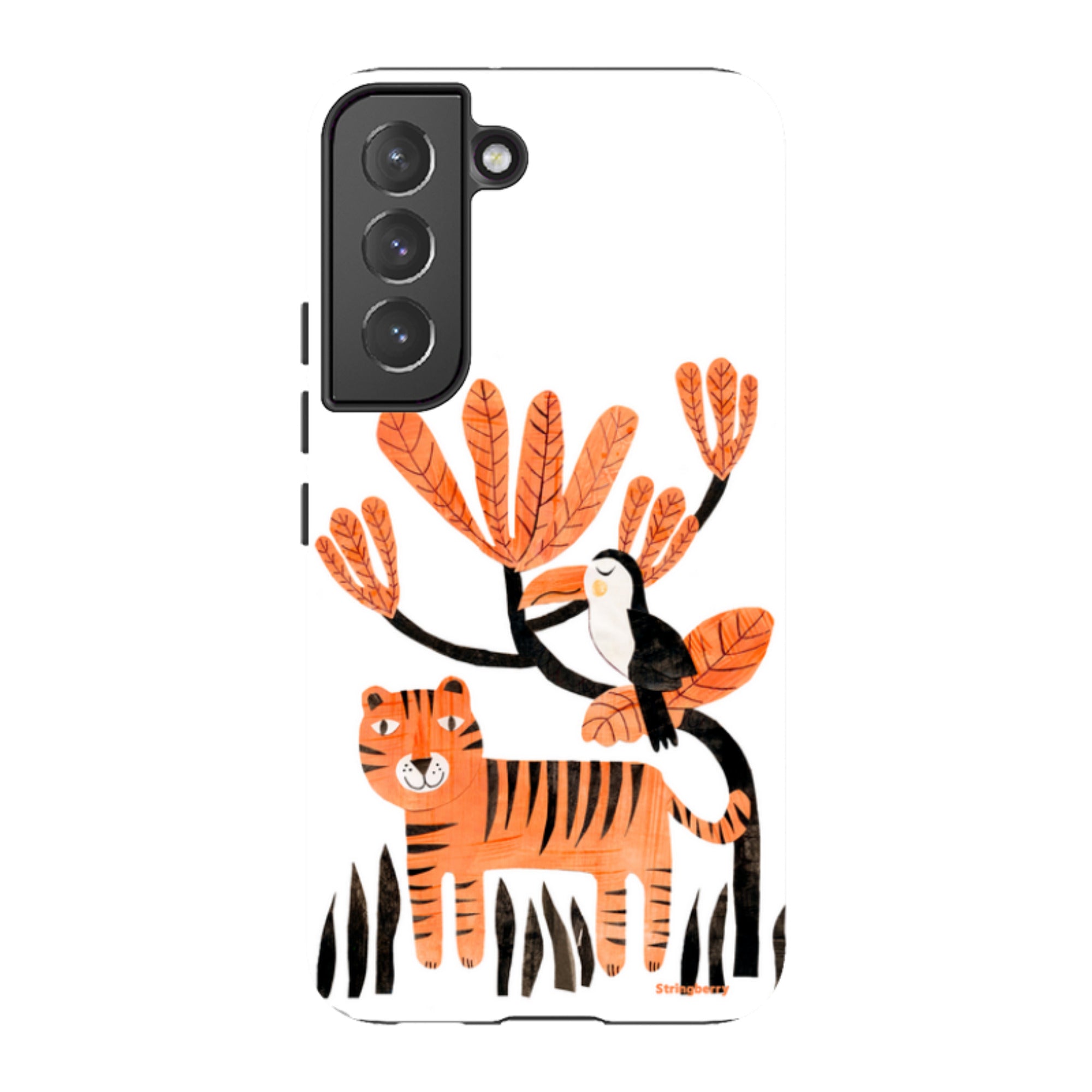 Samsung Tough Case - Tiger And Toucan By Tracey English