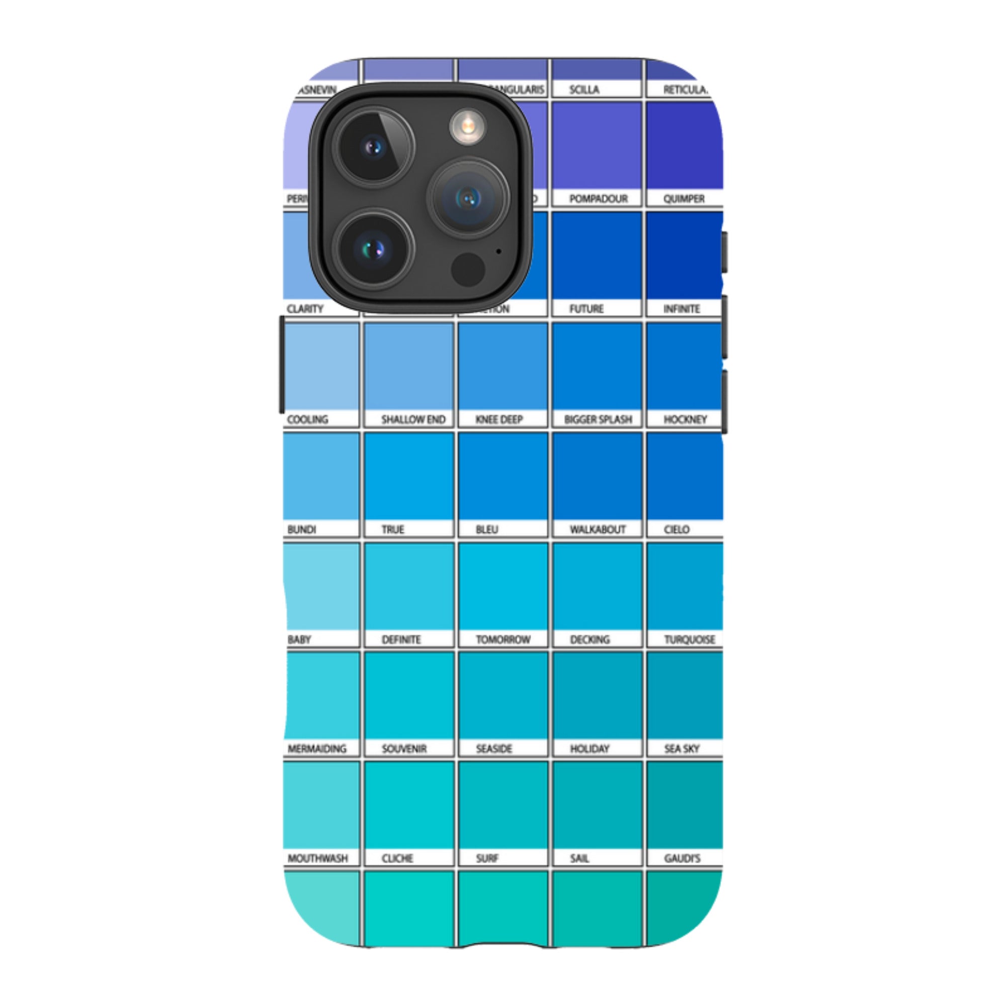 iPhone MagSafe Tough Case -  Blue Chromology By Kitty Joseph
