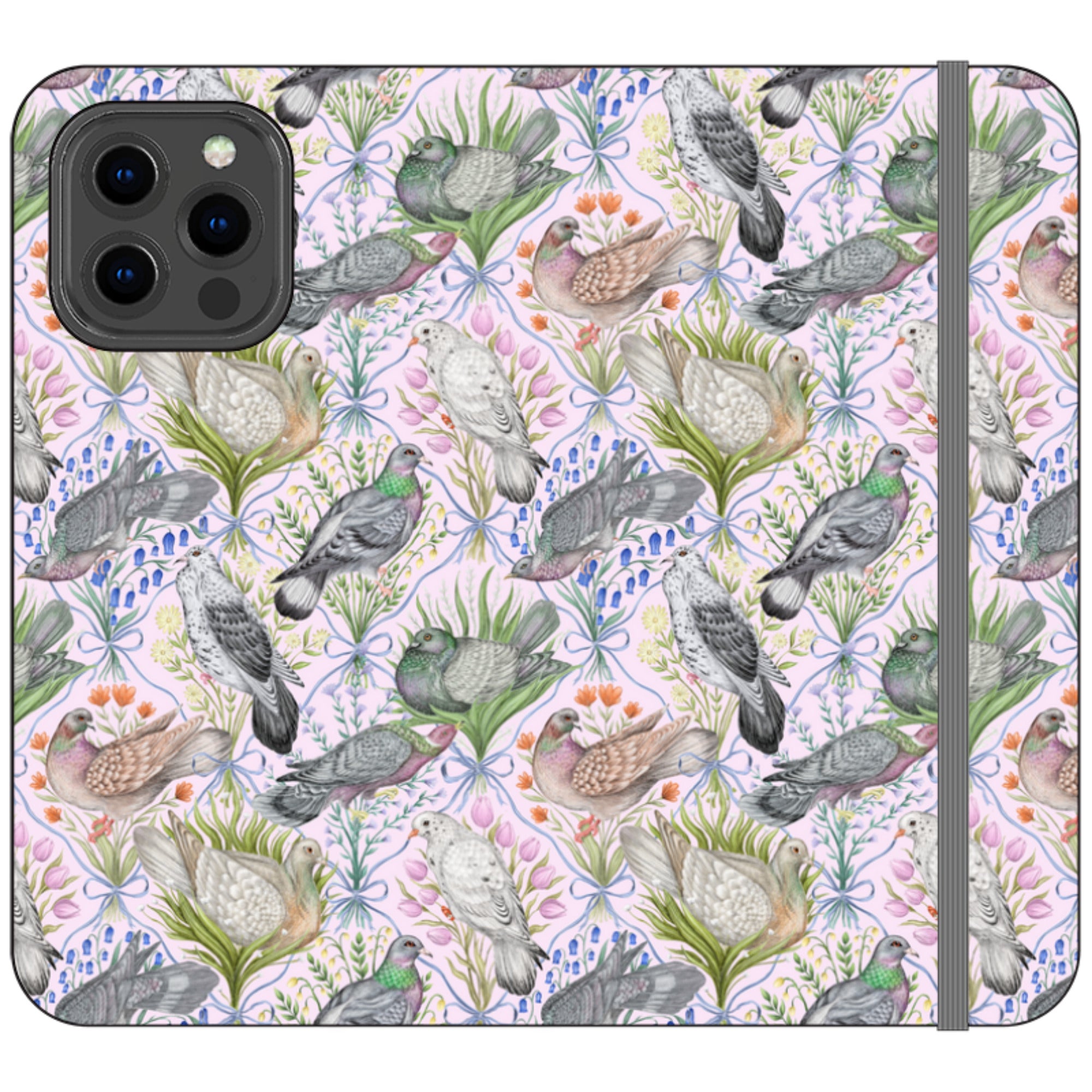 Pigeon Pals Wallet Case By Catherine Rowe