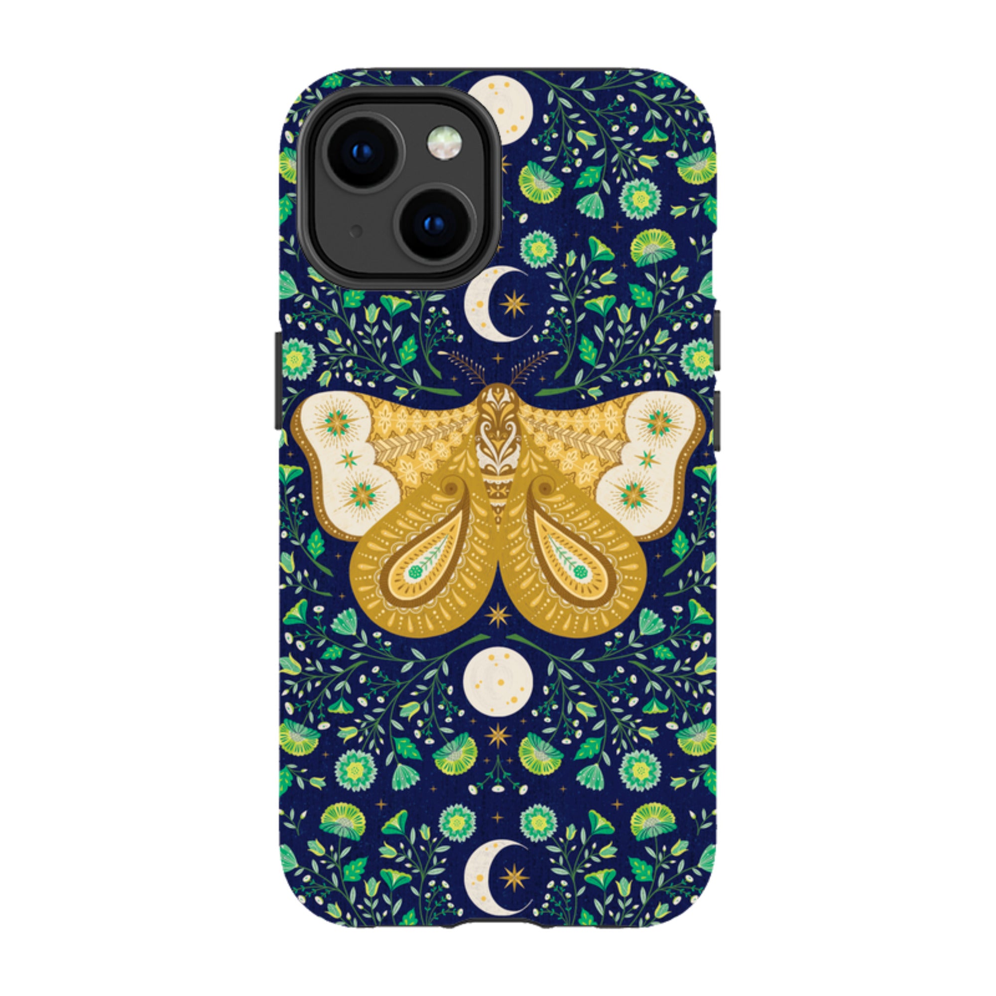 iPhone Tough Case - Moth By Jenny Zemanek